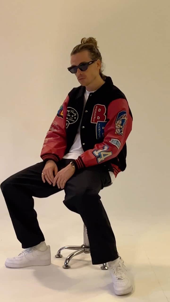 Yellow M.F. Clawのインスタグラム：「THE BARIO FAMILY VARSITY DROPS TODAY. JAKARTA: 9PM AMSTERDAM: 4PM NEW YORK: 10AM LOS ANGELES: 7AM. LINK IN BIO.」