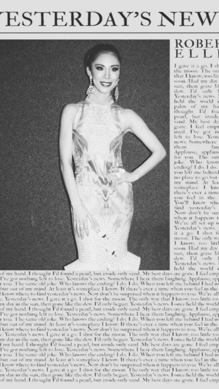 森理世のインスタグラム：「different versions, same me 🥰  #redcarpetlook」