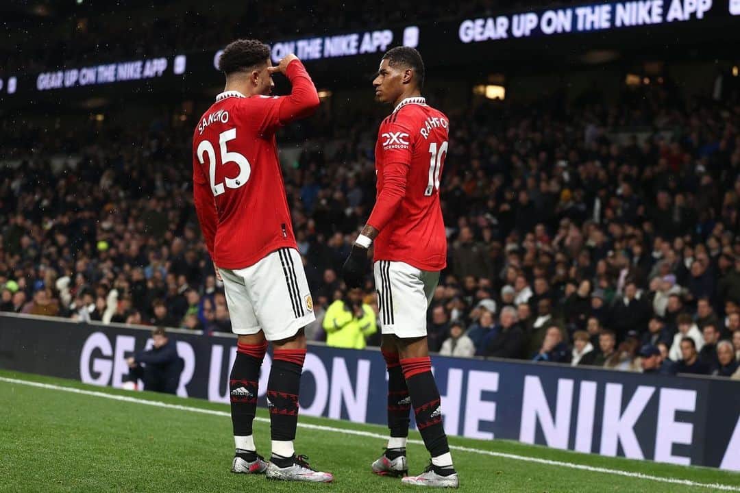 マーカス・ラッシュフォードのインスタグラム：「We were disappointed to not come away with the victory! We have a lot of important games around the corner and need to keep the focus 👉🏾🙎🏾‍♂️🙎🏾‍♂️👈🏾」