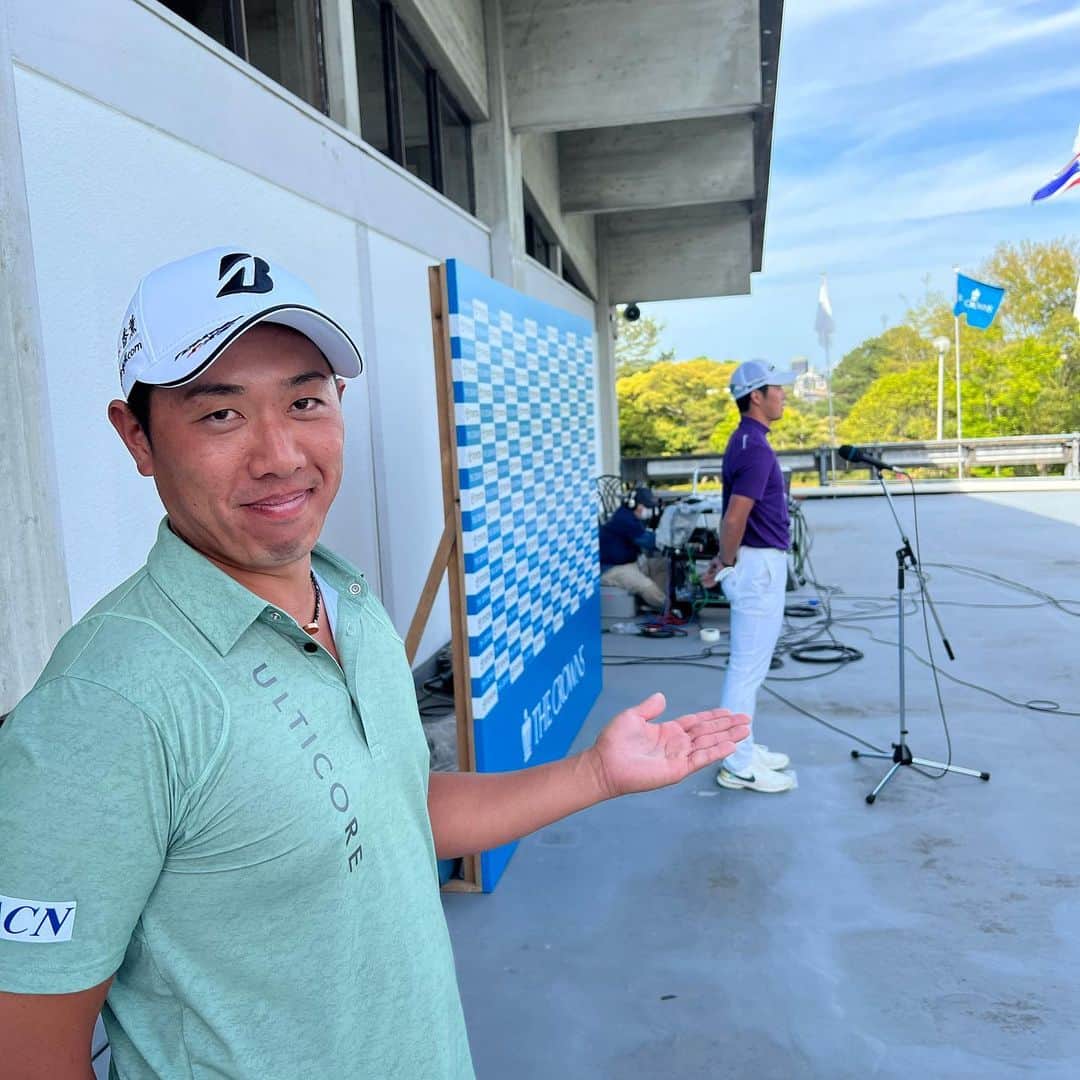  JGTO 男子プロゴルフツアーさんのインスタグラム写真 - ( JGTO 男子プロゴルフツアーInstagram)「6アンダー2位タイでフィニッシュの#堀川未来夢 ただいまTVインタビュー待ち😏 あちらが #中島啓太 になります。  #中日クラウンズ」4月28日 15時57分 - japangolftour