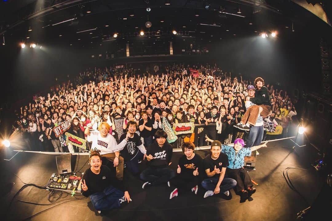 かなすのインスタグラム：「dustbox “ Intergalactic Tour Final Series “ 2023. 4. 27 名古屋 DIAMOND HALL  Photo by @naoto_iwabuchi_」