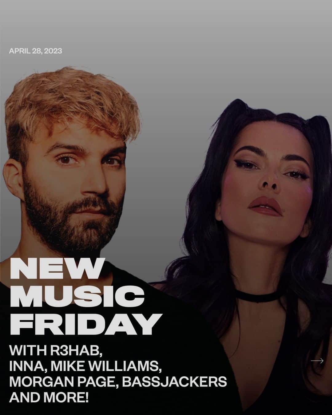 Spinnin' Recordsのインスタグラム：「ALL NEW BANGERS INCOMING 🚨 Let these beats rock your body this NEW MUSIC FRIDAY with R3HAB, INNA, Mike Williams, Tungevaag and more! ⬇️   1. R3HAB, INNA, Sash! – Rock My Body  2. Mike Williams – Living On Video (feat. DTale)  3. Morgan Page, farfetch’d – Runaway (feat. The Dirty Rich) 4. Tungevaag, STVW, Joe Jury - Lovers On The Run  5. Joe Stone X Brad Pearce - Everynight  6. Bassjackers - Traffic  7. HEDEGAARD - BORED  8. Robert Falcon - Like This  9. Ummet Ozcan - Kalimba   + more on stories!  @r3hab @inna @dj_sash_official @mikewilliams @morganpage @farfetchdmusic @tungevaag @stvwmusic @joejurymusic @joestonemusic @bassjackers @hedegaarddk @robertfalcon @ummetozcan」