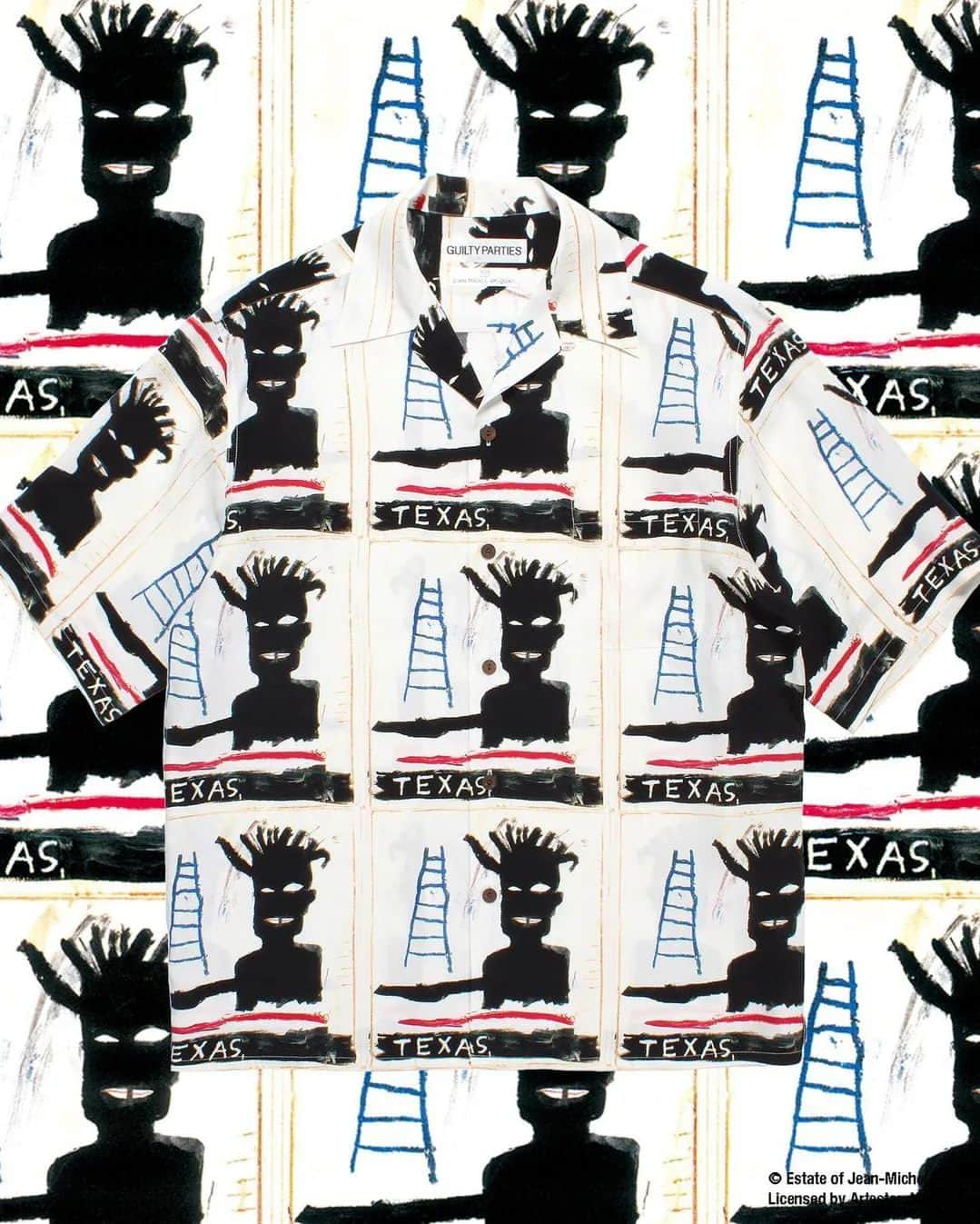 Deepinsideinc.com Storeさんのインスタグラム写真 - (Deepinsideinc.com StoreInstagram)「jean-Michel Basquiat x Wackomaria  2023.04.29   @wackomaria_guiltyparties  #wackomaria  #jeanmichelbasquiat」4月28日 17時28分 - deepinsideinc.comstore_men
