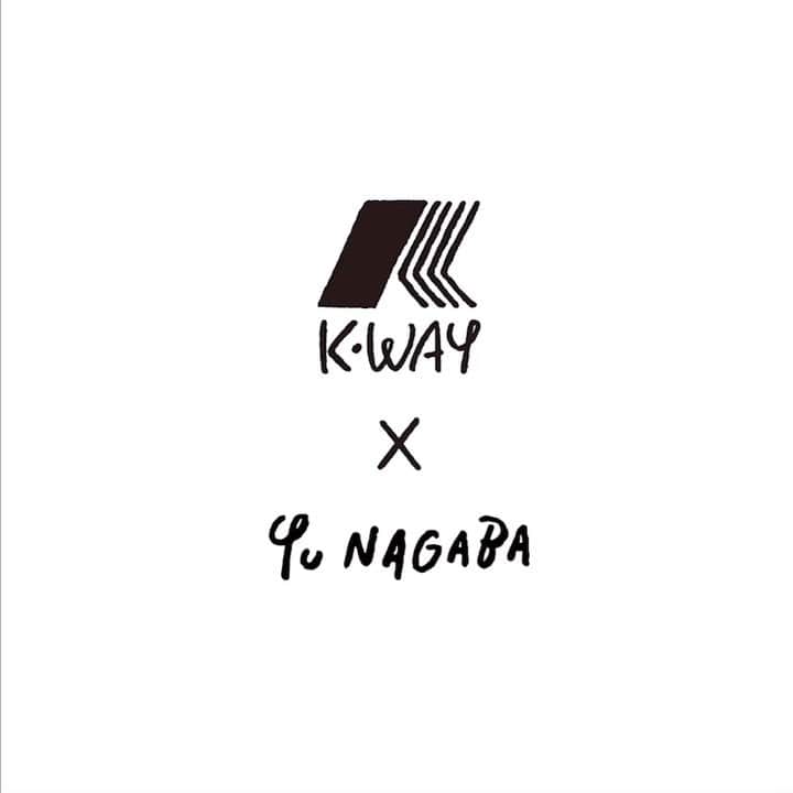 Yu Nagabaのインスタグラム：「The first collaboration between K-Way and the artist @kaerusensei. A special collaboration characterized by the artwork of french movie characters wearing K-Way.                      The collection is now available at K-Way Shibuya store & www.k-way.jp.                      #KWAY」