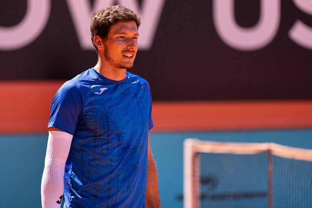 パブロ・カレーニョ・ブスタのインスタグラム：「Lo he intentado hasta el último momento porque jugar el @mutuamadridopen siempre es muy especial, pero todavía no estoy al 100% así que lo mejor es no jugar. Gracias por el apoyo que me dais en estos momentos complicados, volveré con más fuerza.」