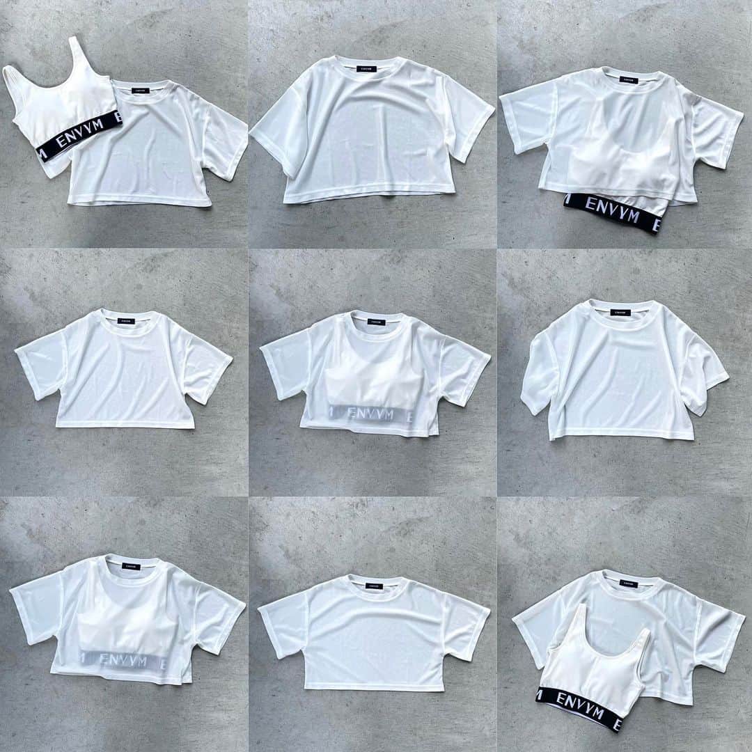 ENVYMのインスタグラム：「【4.26𝙉𝙀𝙒 𝘼𝙍𝙍𝙄𝙑𝘼𝙇】 ⁡ ⁡ ✔︎︎︎︎シアーリラックスT color:BLACK,WHITE,ORANGE  size:FREE  ⁡ ⁡ 程よいシアー感が使いやすいTee。 ⁡ Tシャツでも透け感がある事でカジュアル過ぎず、インナー次第で雰囲気が変わるので 幅広いスタイリングにハマります。 ⁡ ロゴタンクを合わせてスポーティに、 キャミワンピースなどとレイヤードして レディライクに着るのもおすすめです。 ⁡ ⁡ ーーーーーーーーーーーーーーーーーーーーーーーー ⁡ ⁡ 2023夏のビジュアルが Webstoreで公開中！！ ⁡ ⁡ ぜひプロフィールTOPのURLからご覧下さい♪ ⁡ ⁡ ⁡ #envym #2023ss #spring」