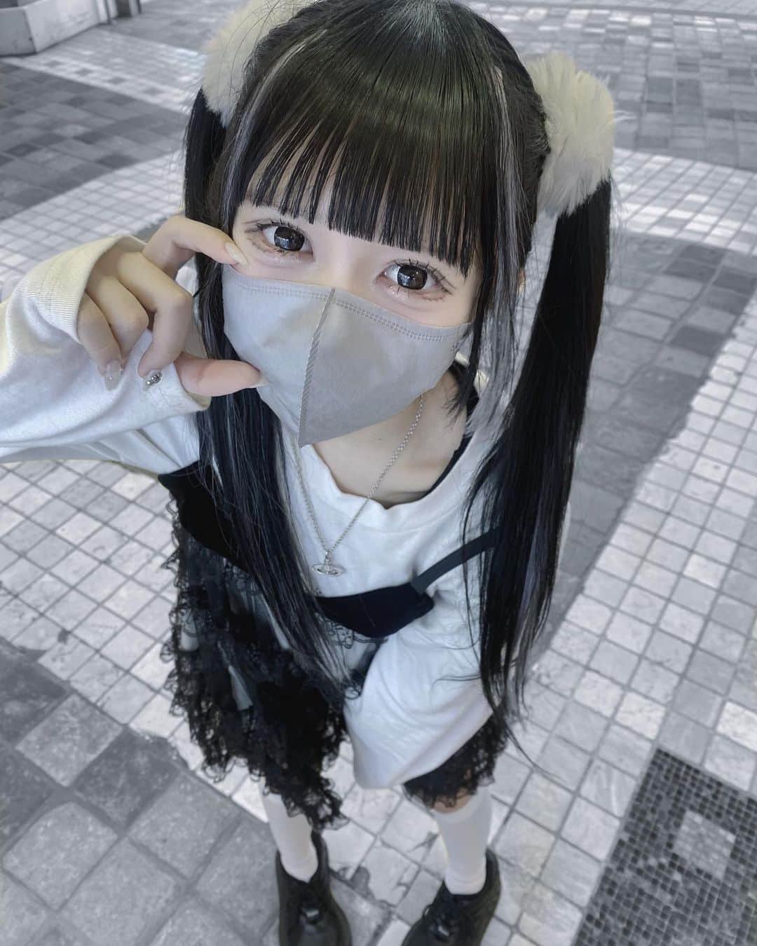 黒栖まゆきのインスタグラム：「( ՞. ̫.՞)」