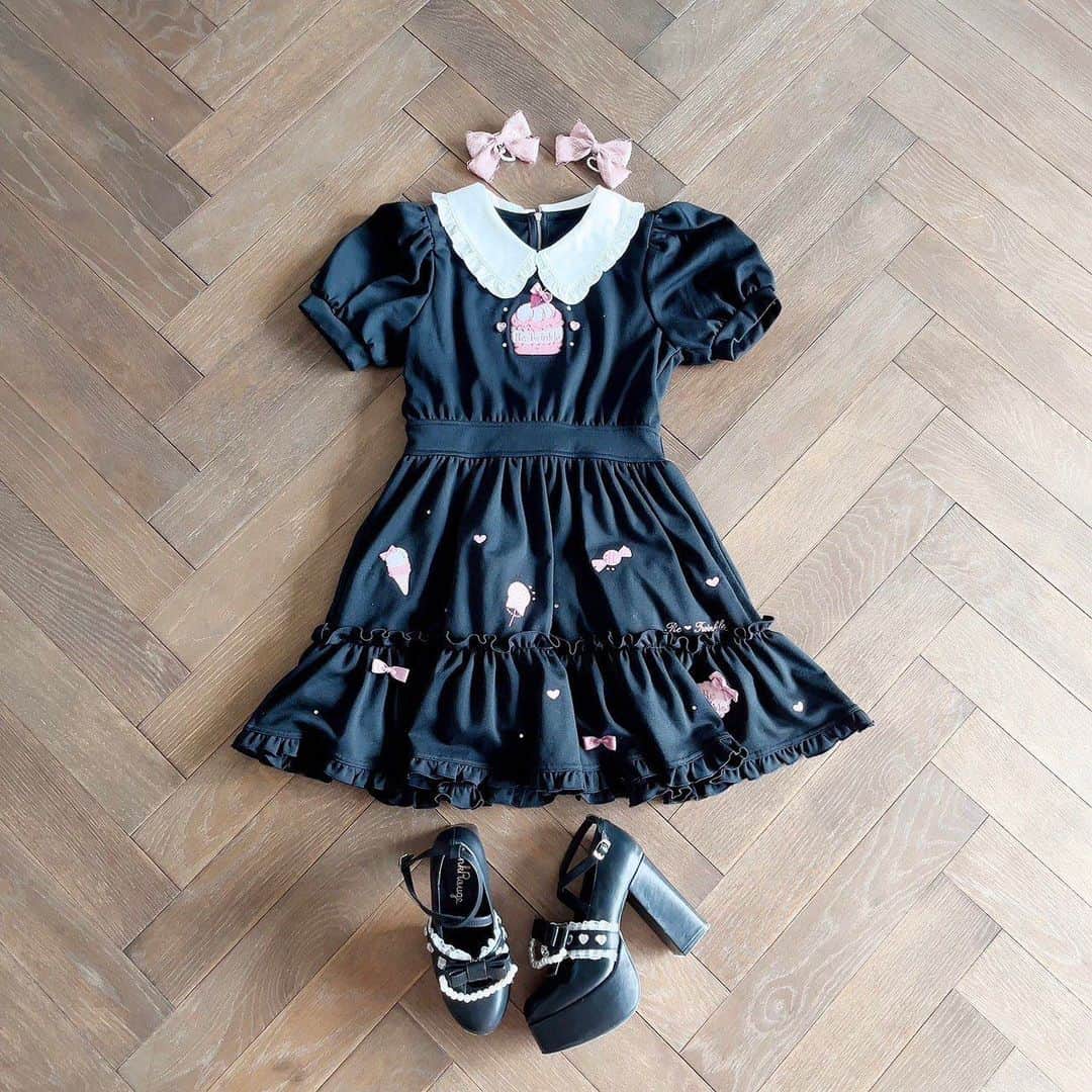 Ank Rouge Re♥Twinkle BackリボンスイーツOP
