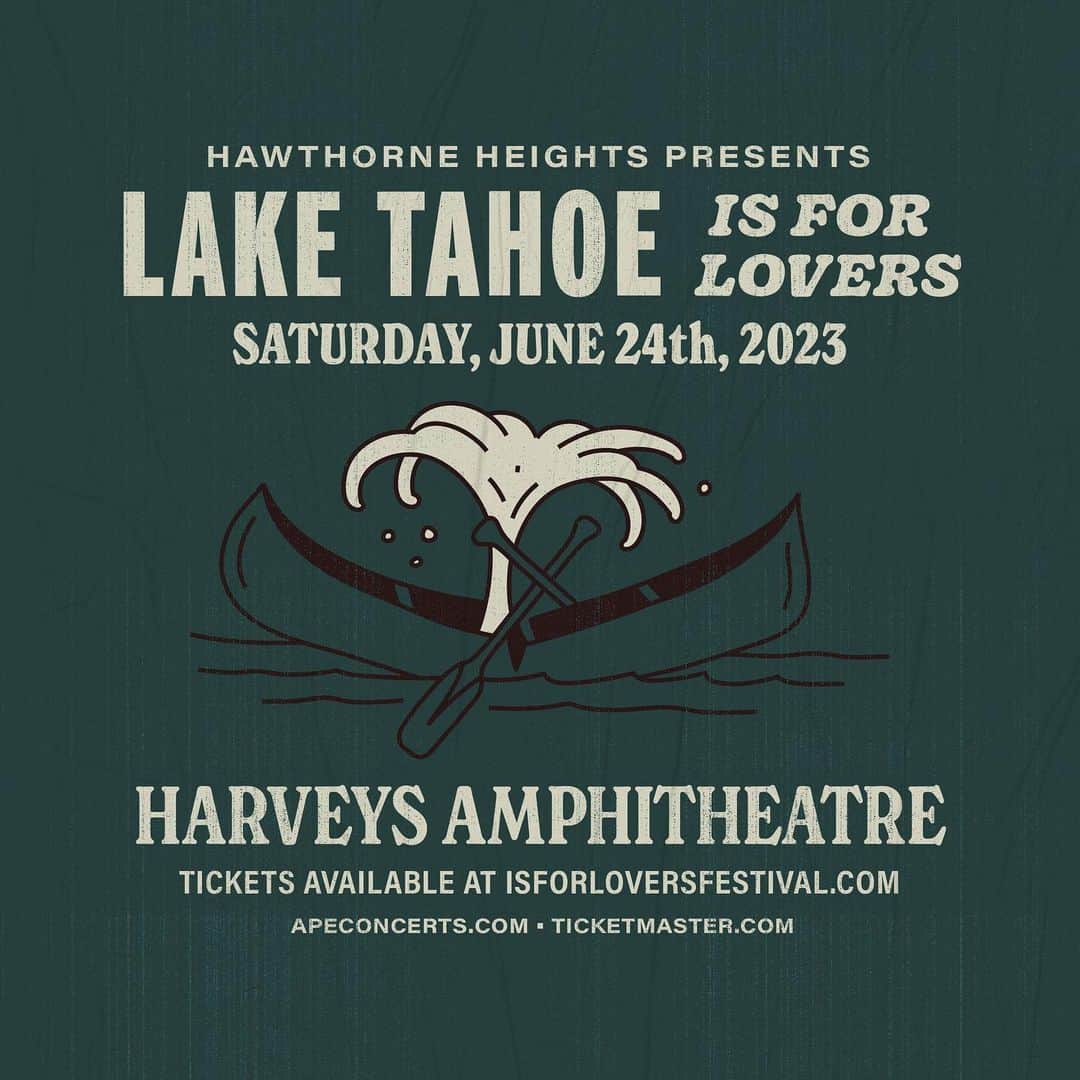 Yellowcardさんのインスタグラム写真 - (YellowcardInstagram)「LAKE TAHOE is for lovers 💛  We’re joining this stacked lineup for @isforloversfestival this summer on June 24th at Harveys Ampitheatre. We’ll be performing the Ocean Avenue album in full! Grab your tickets now and we’ll see you out there. . . . . . #yellowcardband #yellowcard #hawthorneheights #laketahoe #poppunk #emo #oceanavenue  @williamryankey @smackinyc @joshportman @ryanmichaelmendez」4月29日 4時02分 - yellowcard