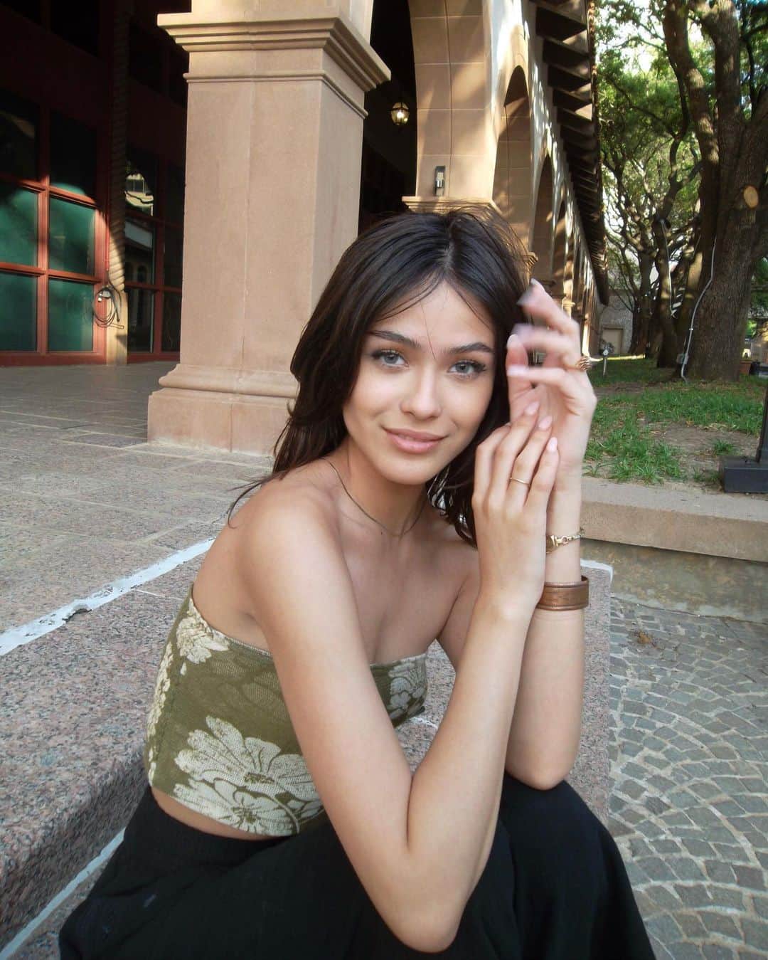 freepeopleのインスタグラム：「The gorgeous @estephannyarabella in the Poppy Tube Top. Link in bio.   #whenyouwearFP」