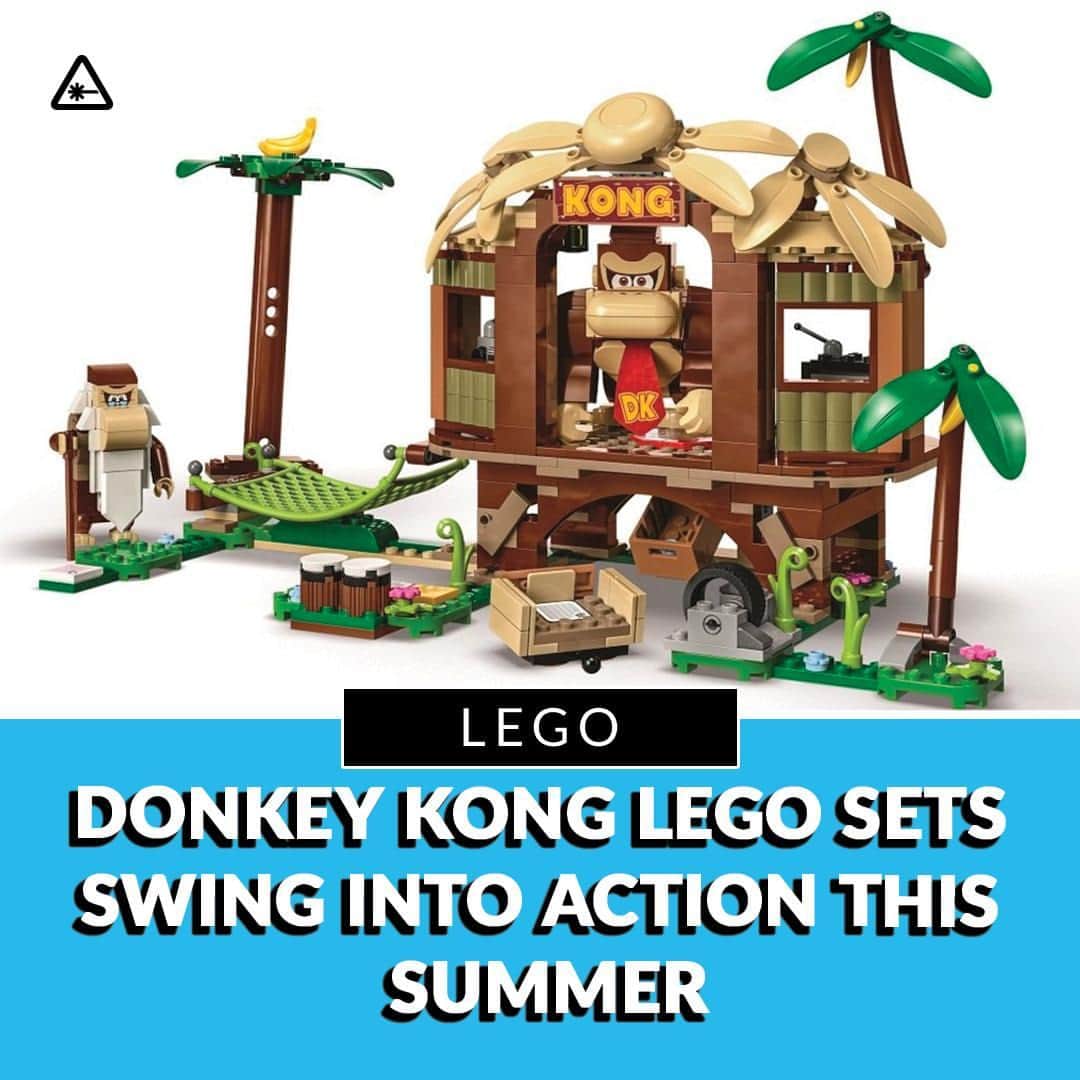 クリス・ハードウィックさんのインスタグラム写真 - (クリス・ハードウィックInstagram)「LEGO is unleashing the beast this summer, with four new sets featuring Donkey Kong, Diddy Kong, and more iconic Nintendo characters.⁠ ⁠ link in bio」4月29日 5時00分 - nerdist