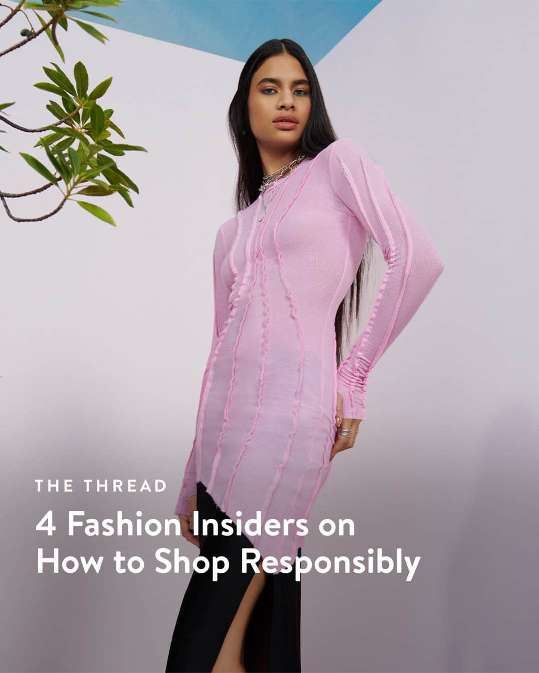 Nordstromさんのインスタグラム写真 - (NordstromInstagram)「Want to be more sustainable but don't know where to start? Your guide to shopping with a conscience is here. Ahead, we round up four fashion industry insiders to give us their insights on how to slow down, be intentional and create a wardrobe that lasts. Read the full story on The Thread at the link in bio.​  ​  SAMI MIRO VINTAGE Long Sleeve Asymmetric Rib Minidress – Item 7509115」4月29日 5時00分 - nordstrom