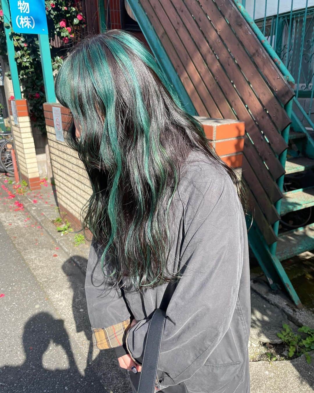 カワシリアツシのインスタグラム：「green🐉 black🐈‍⬛」
