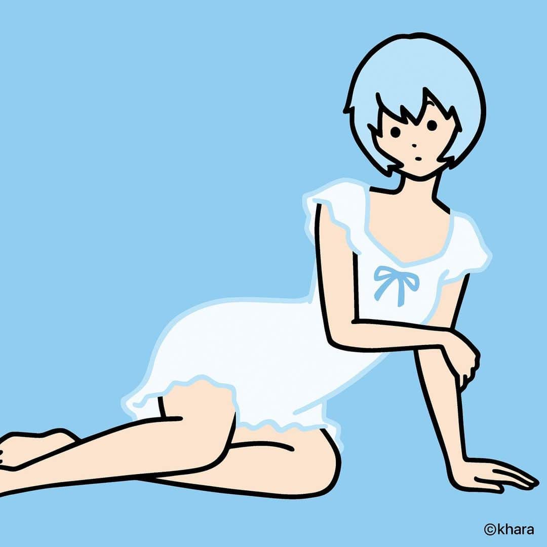 白根ゆたんぽのインスタグラム：「ホテルってぽかぽかする？  EVANGELION KABUKICHO IMPACT  HOTEL GROOVE SHINJUKU A PARKROYAL Hotel   LIFESTYLE HOTEL EVA  パイロットメインビジュアル ：綾波レイ  東急歌舞伎町タワー内Hotel Groove、4月28日よりコラボルームスタートしました。 エヴァンンゲリオンの５名のパイロットを描き起こしています。 宿泊可能期間4月28日ー7月20日  #LIFESTYLEHOTELEVA #hotelgrooveshinjuku #parkroyalhotel #eva #evangelion #エヴァンゲリオンコラボ」