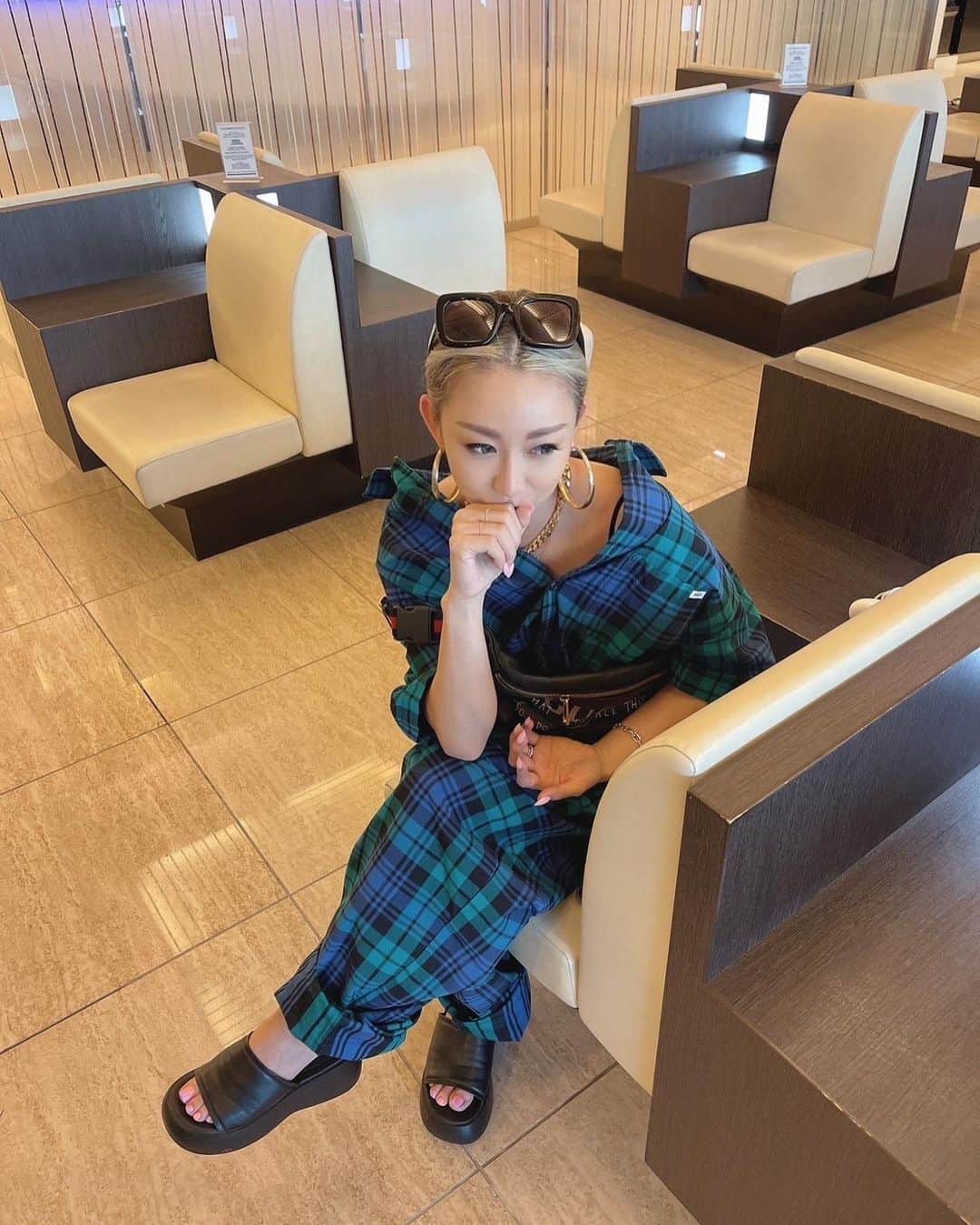 倖田來未のインスタグラム：「. Go to Osaka!!! ⁡ #KODATOUR23 #kodakumi #倖田來未」