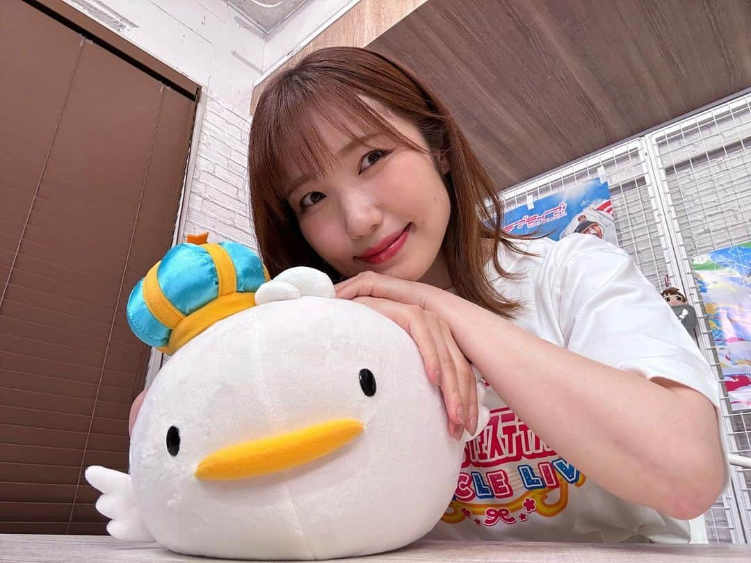 内田彩のインスタグラム：「❄️🐣  ことり式雪だるま🤍」