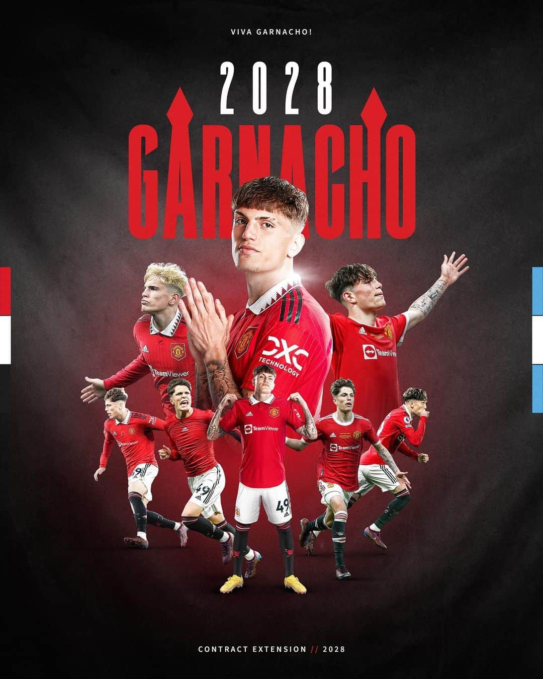 マンチェスター・ユナイテッドさんのインスタグラム写真 - (マンチェスター・ユナイテッドInstagram)「🗣️ “Viva Garnachoooo!” ⭐️  We are thrilled to announce @Garnacho7 has signed a new long-term contract with the club! 😍  #MUFC #ManUtd #Garnacho」4月28日 21時59分 - manchesterunited