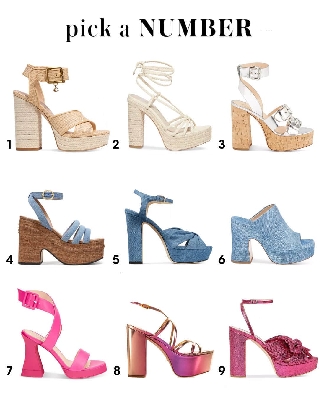 Bloomingdale'sのインスタグラム：「Stepping things up around here 👡 Drop your pick in the comments!」