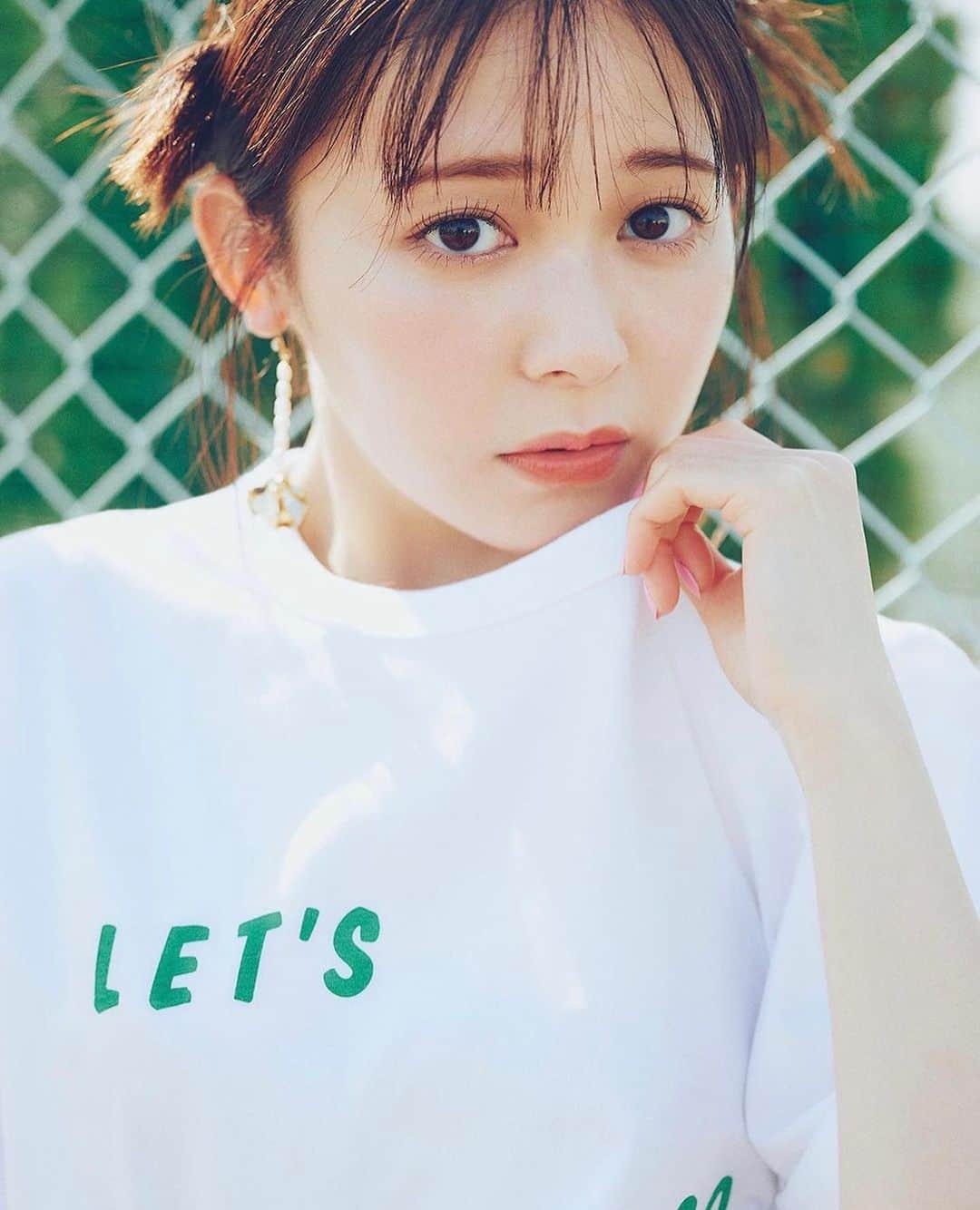 久間田琳加のインスタグラム：「non-no♡ 今年のTシャツどれにする〜？🫧 #nonno #ノンノ」