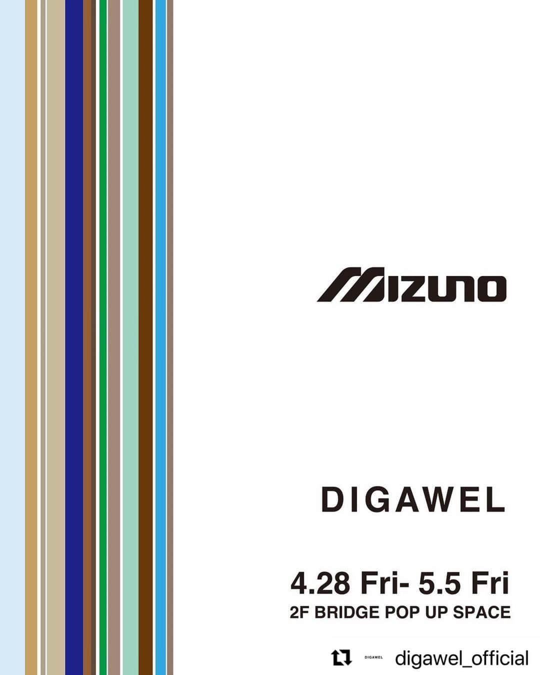 MIZUNO1906 Official Accountのインスタグラム