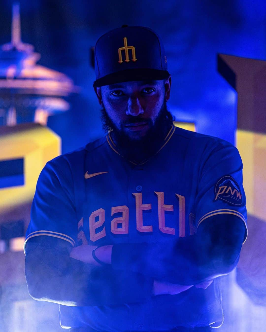 MLBさんのインスタグラム写真 - (MLBInstagram)「For Seattle. For the PNW.   🔱 Mariners.com/CityConnect 🔱」4月29日 0時03分 - mlb