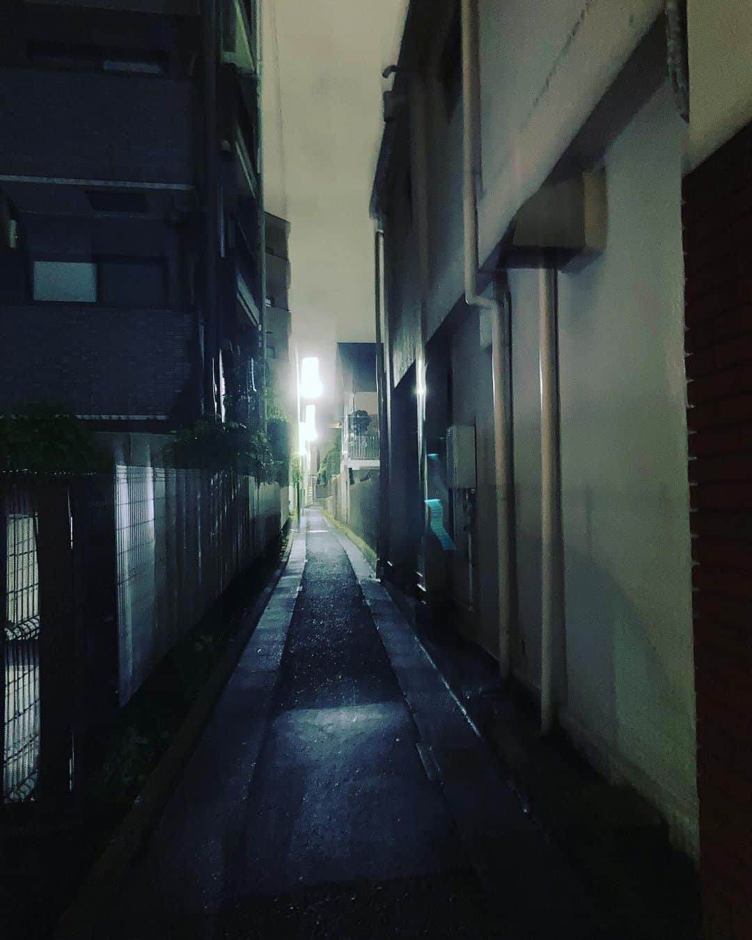 櫻井リヤさんのインスタグラム写真 - (櫻井リヤInstagram)「池尻　#暗渠#夜散歩#路地裏」4月29日 0時23分 - liya_sakurai