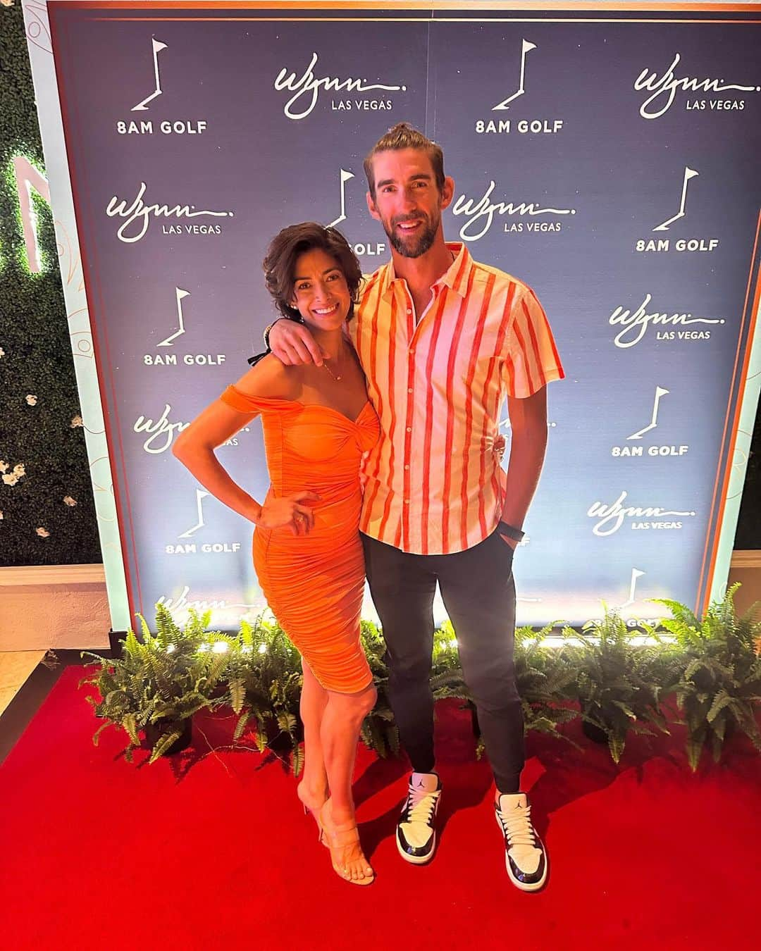 マイケル・フェルプスのインスタグラム：「Thanks to @8amgolf @justintimberlake and @wynnlasvegas for inviting @mrs.nicolephelps n i for an unforgettable weekend!🤪😂😁🤣 #memories #newfriends」