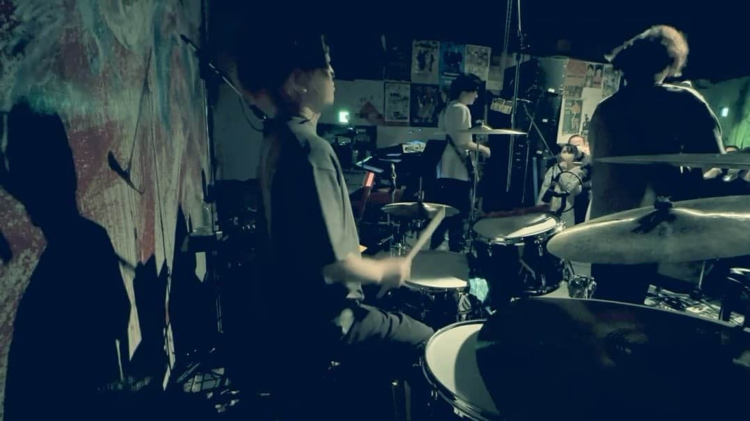 吉澤響のインスタグラム：「2023/3/28 堺FANDANGO 『バンドマン』/ セカイイチ  #セカイイチ #ドラム  #live #drums #drummers #gretschdrums #gretschdrummer #istanbulcymbals #promucodrumsticks #promuco」