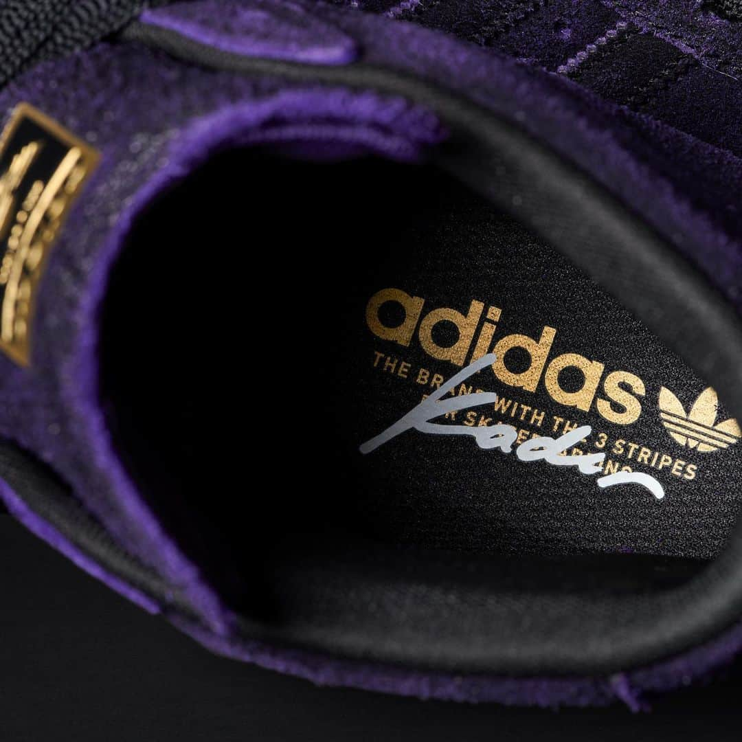 adidas Skateboardingさんのインスタグラム写真 - (adidas SkateboardingInstagram)「🖤💜 /// The Pro Model ADV by Kader is available now in select skate shops worldwide and online at adidas.com/skateboarding May 10th.  #adidasSkateboarding #adidasProModel」4月29日 0時58分 - adidasskateboarding