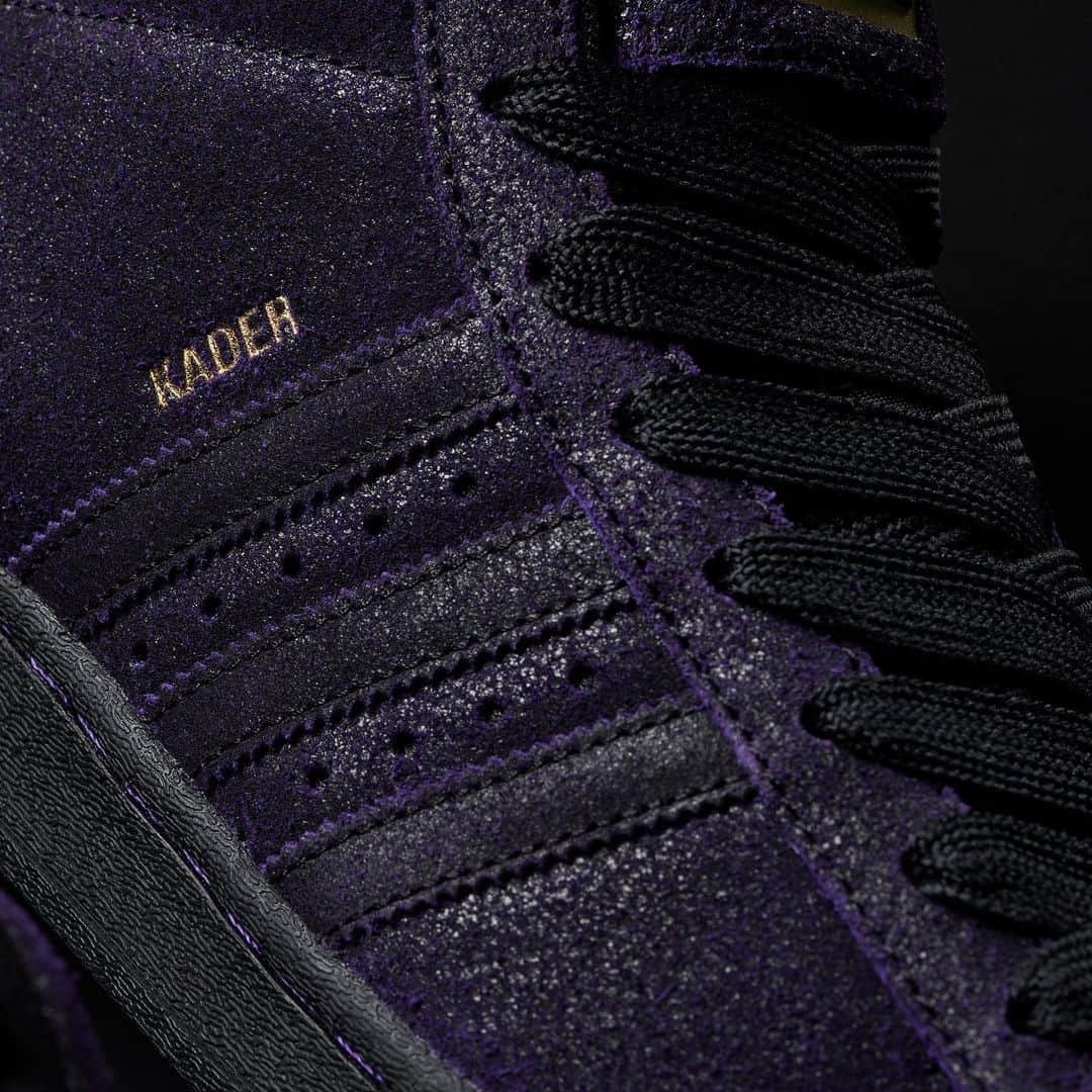 adidas Skateboardingさんのインスタグラム写真 - (adidas SkateboardingInstagram)「🖤💜 /// The Pro Model ADV by Kader is available now in select skate shops worldwide and online at adidas.com/skateboarding May 10th.  #adidasSkateboarding #adidasProModel」4月29日 0時58分 - adidasskateboarding