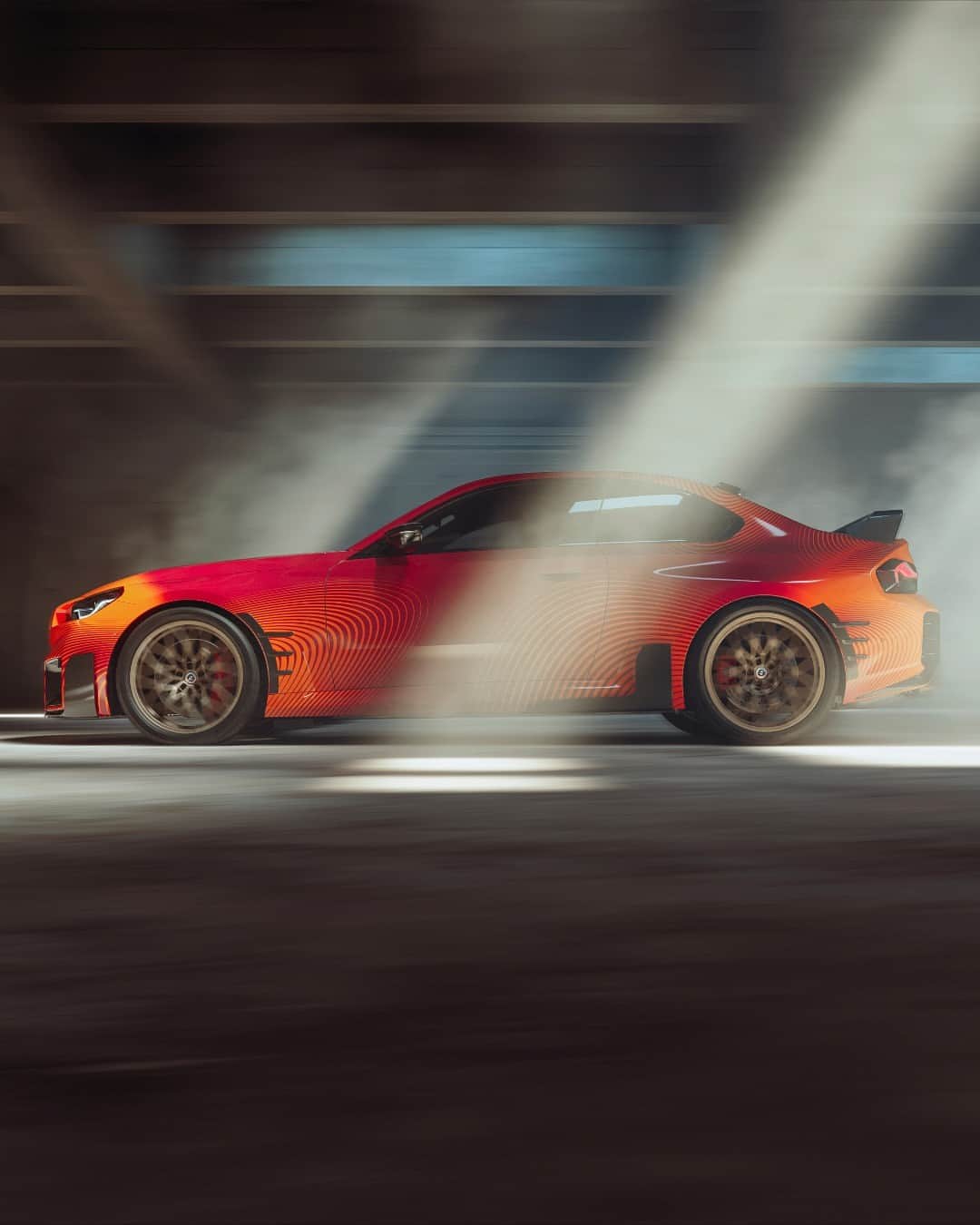 BMWのインスタグラム：「A force to be reckoned with 🏁❤️‍🔥  The new BMW M2 with M Performance Parts. #THEM2 #BMW #BMWM __ BMW M2 Coupé: Combined fuel consumption: 10.2–9.6 l/100 km. Combined CO2 emissions: 231–218 g/km. All data according to WLTP. Further info: www.bmw.com/disclaimer」