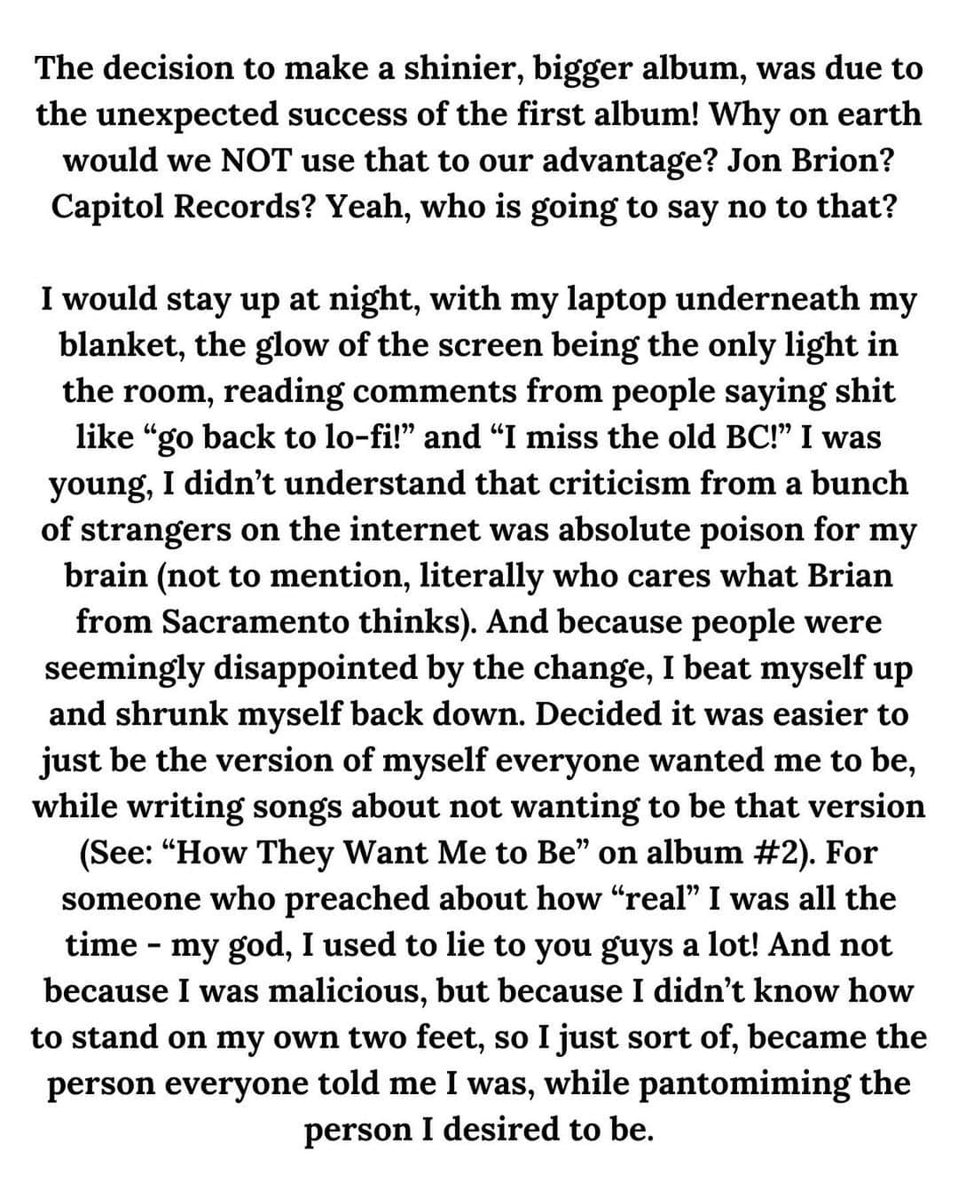 ベスト・コーストさんのインスタグラム写真 - (ベスト・コーストInstagram)「been thinking a lot about change and what it means. for myself and for everyone. decided to write a little bit about it. hope it resonates with you. and if it doesn’t, it’s fine :)  💕, BC」4月29日 1時37分 - best_coast