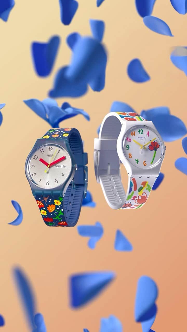 Swatchのインスタグラム：「Say it with flowers 💐 #Swatch #SwatchNEWGENT」