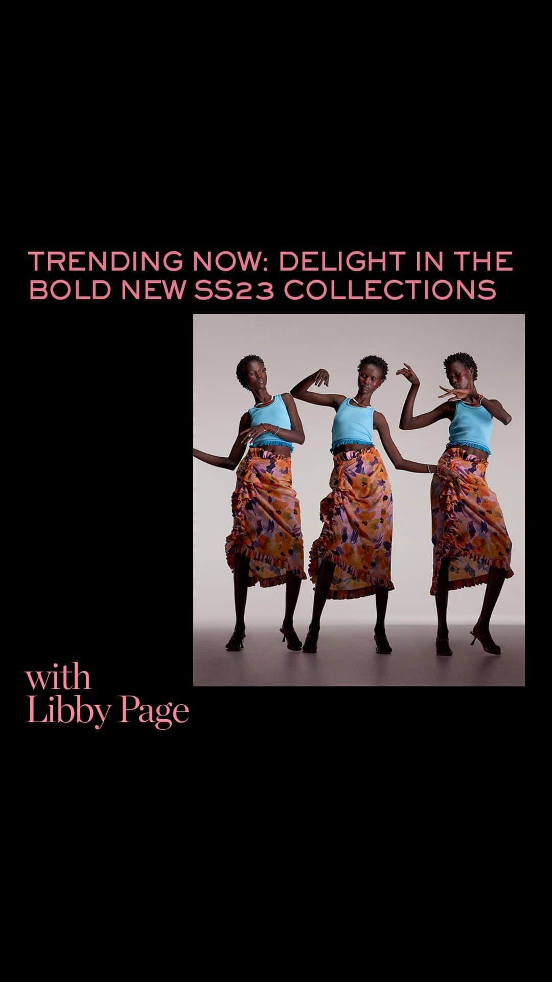 ネッタポルテのインスタグラム：「TRENDING NOW: Market Director @libbyjanepage shares her top spring/summer picks.」
