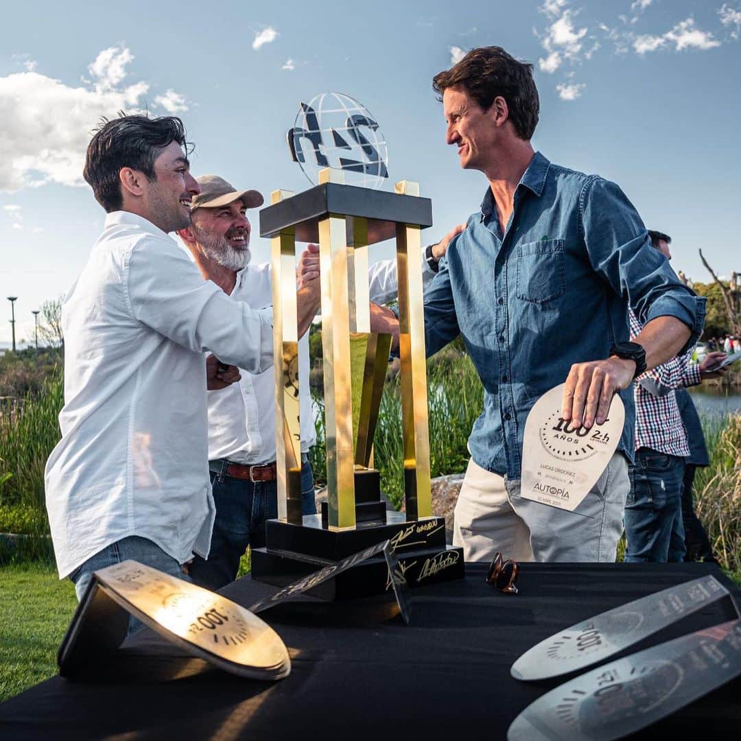ルーカス・オルドネスさんのインスタグラム写真 - (ルーカス・オルドネスInstagram)「Todo un honor recibir este homenaje junto a leyendas 🇪🇸 en las @24heuresdumans por parte de @autopia_oficial que buen rato pasamos charlando de anécdotas que tenemos de esta mítica carrera.」4月29日 2時49分 - lucasordonez