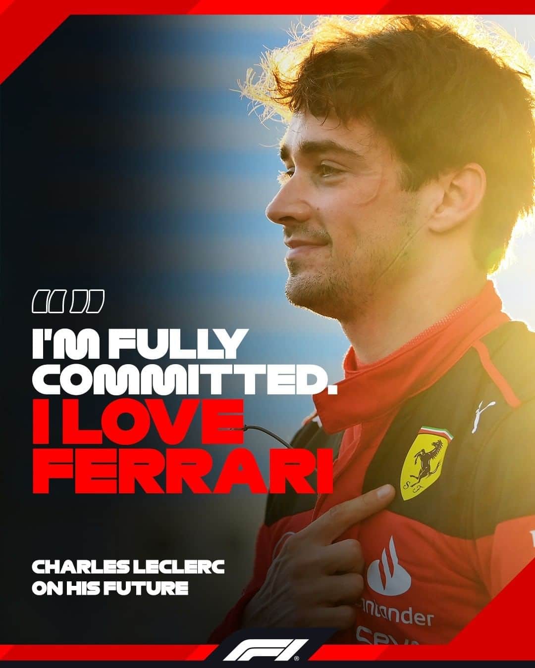 F1さんのインスタグラム写真 - (F1Instagram)「Charles Leclerc responds to the Mercedes rumours ✨👀  #F1 #Formula1 #AzerbaijanGP @charles_leclerc @scuderiaferrari」4月29日 3時09分 - f1