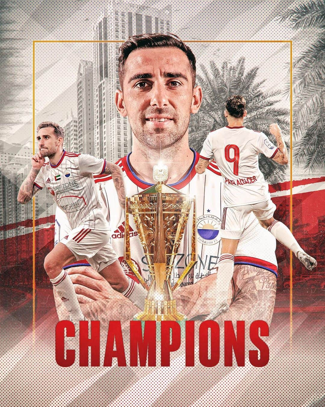 フランシスコ・アルカセルのインスタグラム：「🙌 We did it again! We are the Champions 🏆」