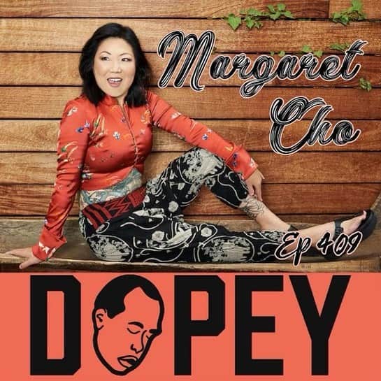 マーガレット・チョーのインスタグラム：「Excited to be back on @dopeypodcast #dopeynation」