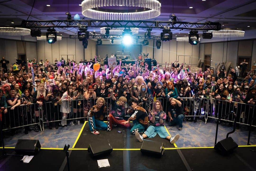 CHISA のインスタグラム：「2023 April 7 ACME Live at Anime Detour Hyatt Regency Minneapolis」