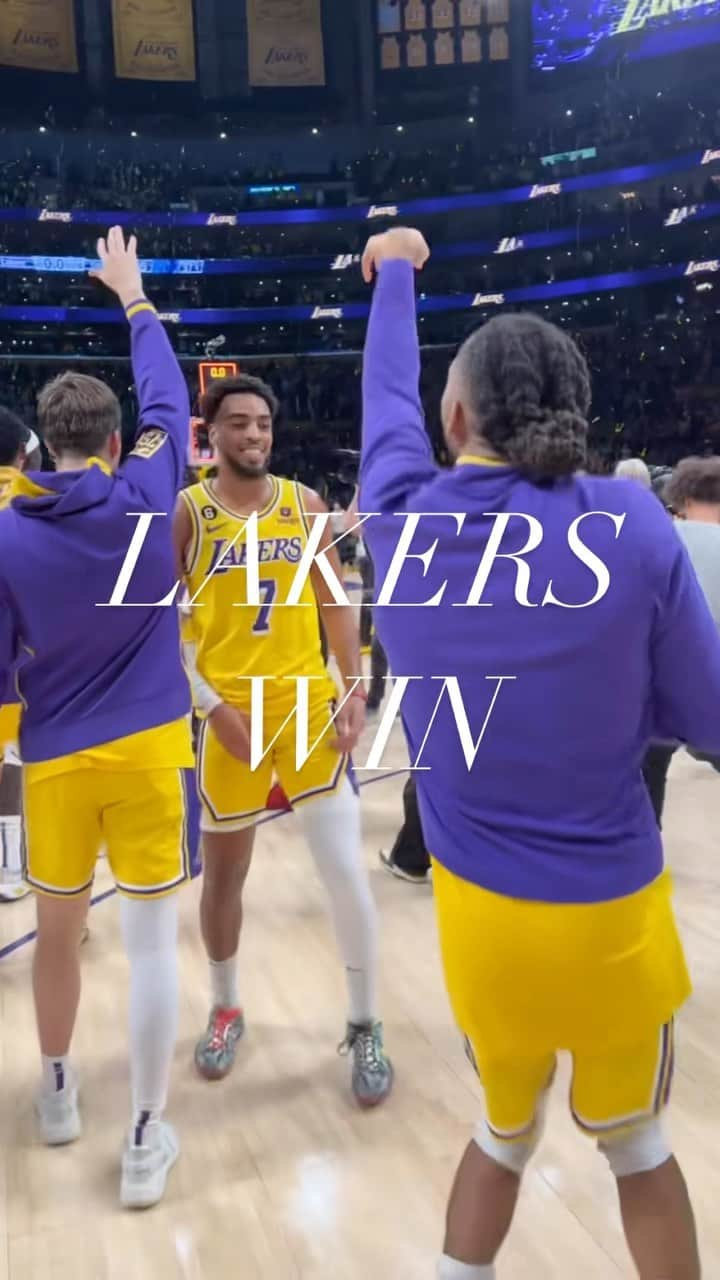 Los Angeles Lakersのインスタグラム