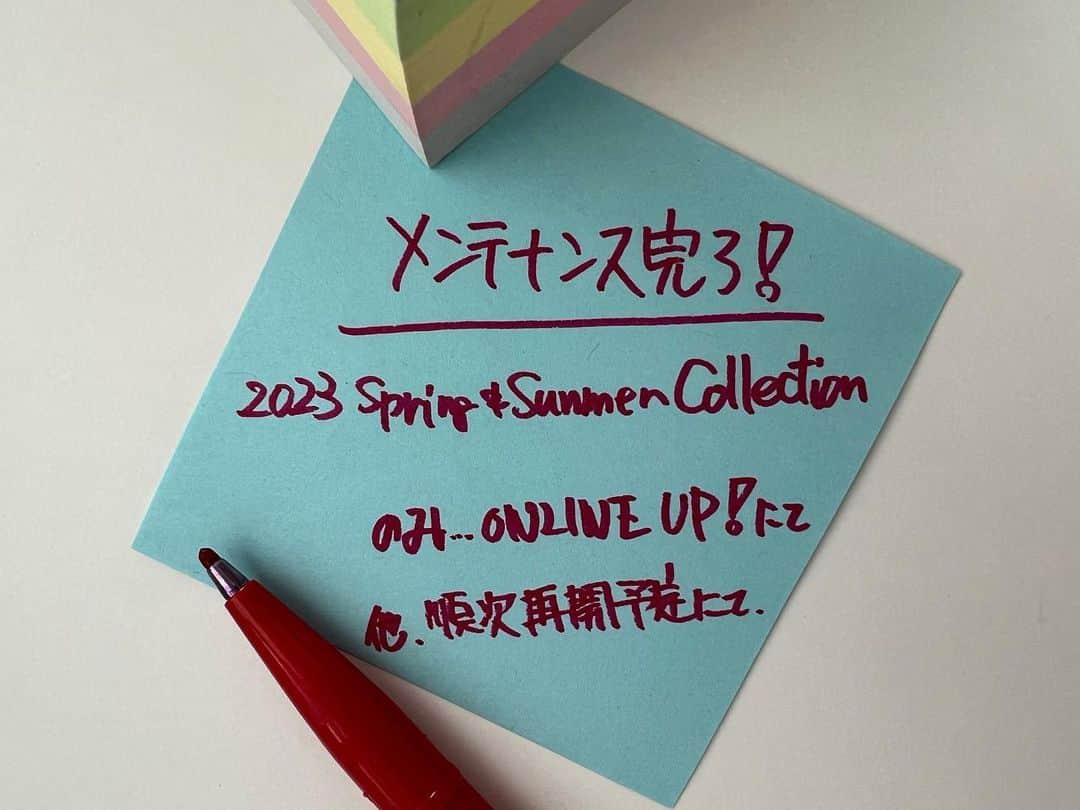 ジャクソンマティスのインスタグラム：「. 2023 Spring&Summer Collection 💻🆙 . . #💻websiteメンテナンス完了☑️ #jacksonmatisse #jacksonmatisse2023ss #ジャクソンマティス #ジャクソンマティス2023ss #何卒宜しくお願い申し上げます🤲🏻」
