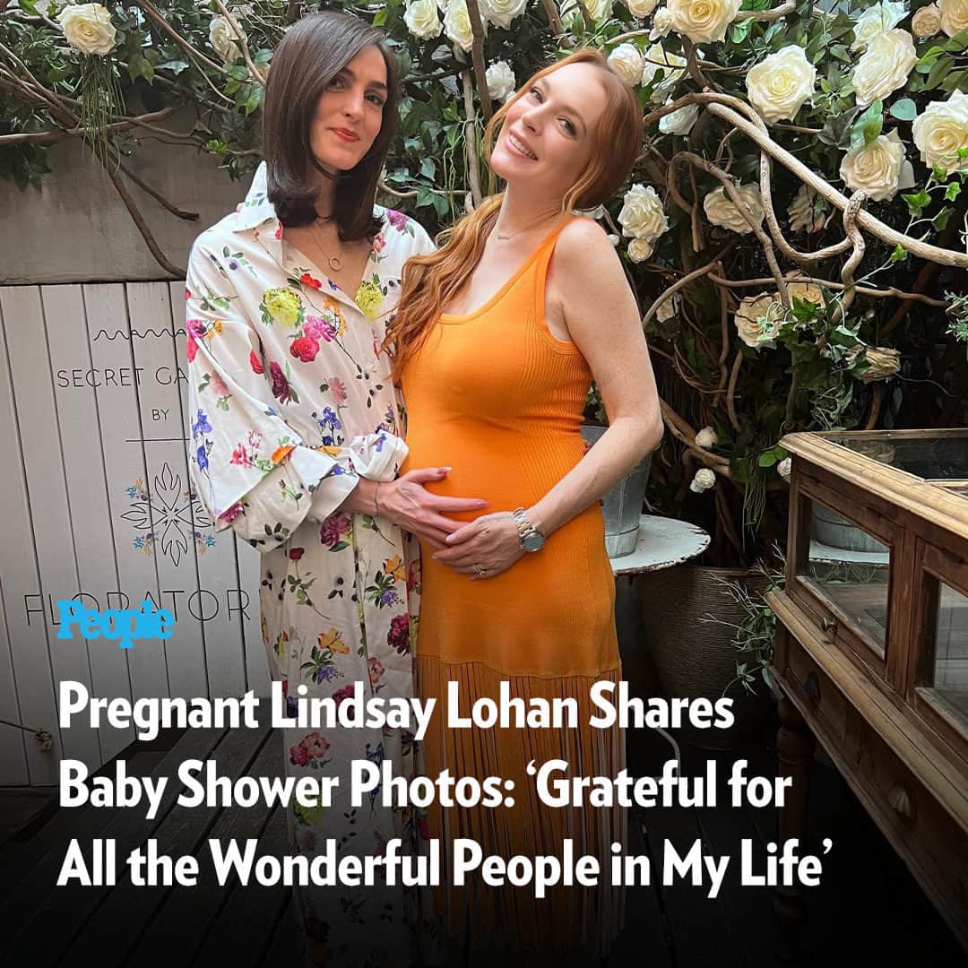 People Magazineさんのインスタグラム写真 - (People MagazineInstagram)「Lindsay Lohan is sharing a few glimpses of her life lately as she prepares to welcome her first baby. 🍼 See all the sweet photos the mom-to-be shared from her pregnancy so far at the link in our bio. ❤️ | #Regram @lindsaylohan」4月29日 8時01分 - people