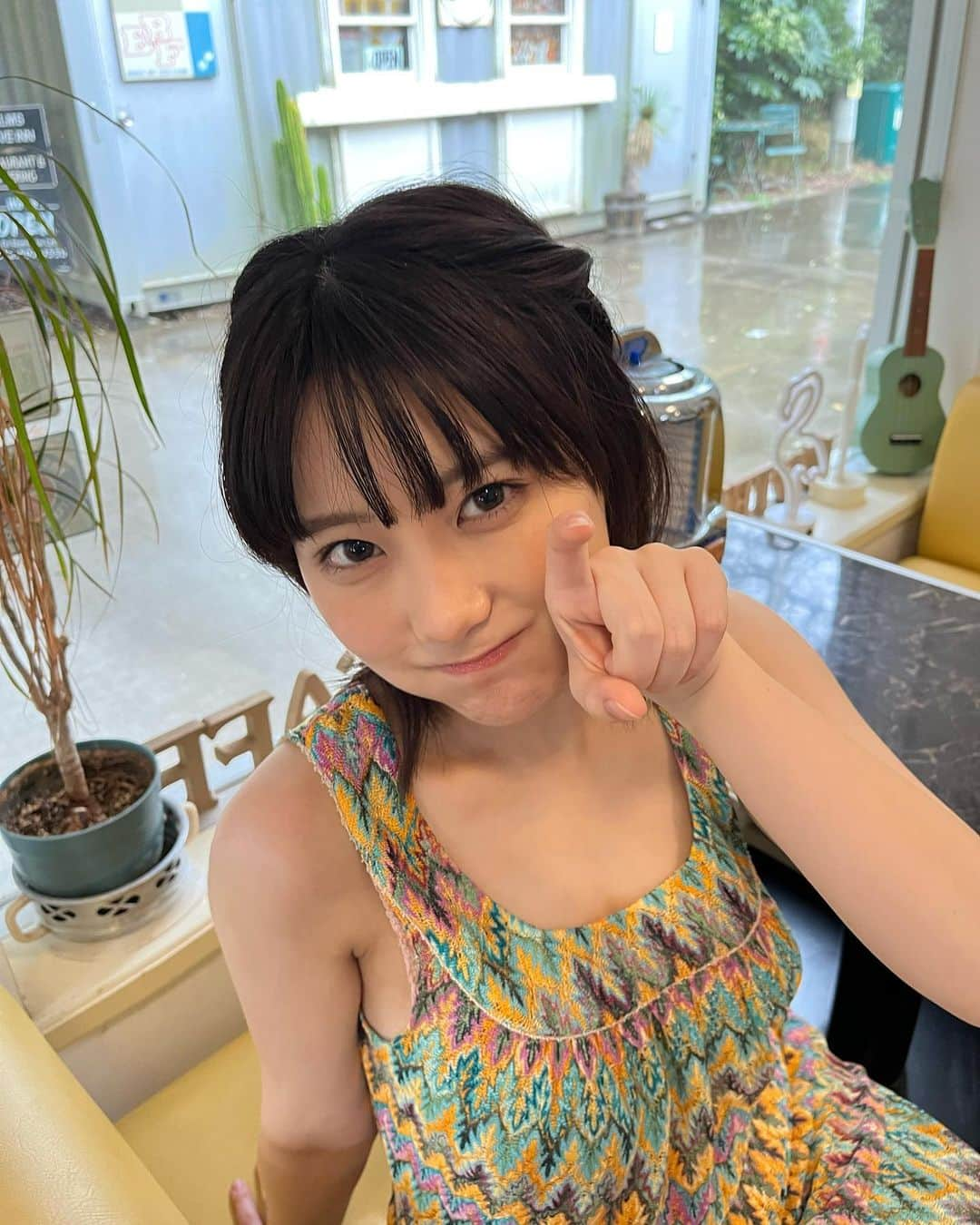 田中美久さんのインスタグラム写真 - (田中美久Instagram)「あーー！！！みーちゃった  #撮影　#オフショット」4月29日 10時33分 - mikumonmon_48