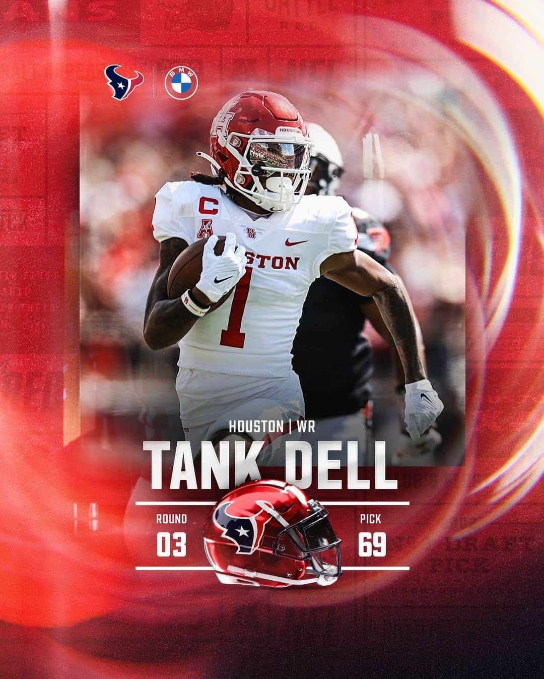 のインスタグラム：「Tank Dell is made by H-Town 🤘」