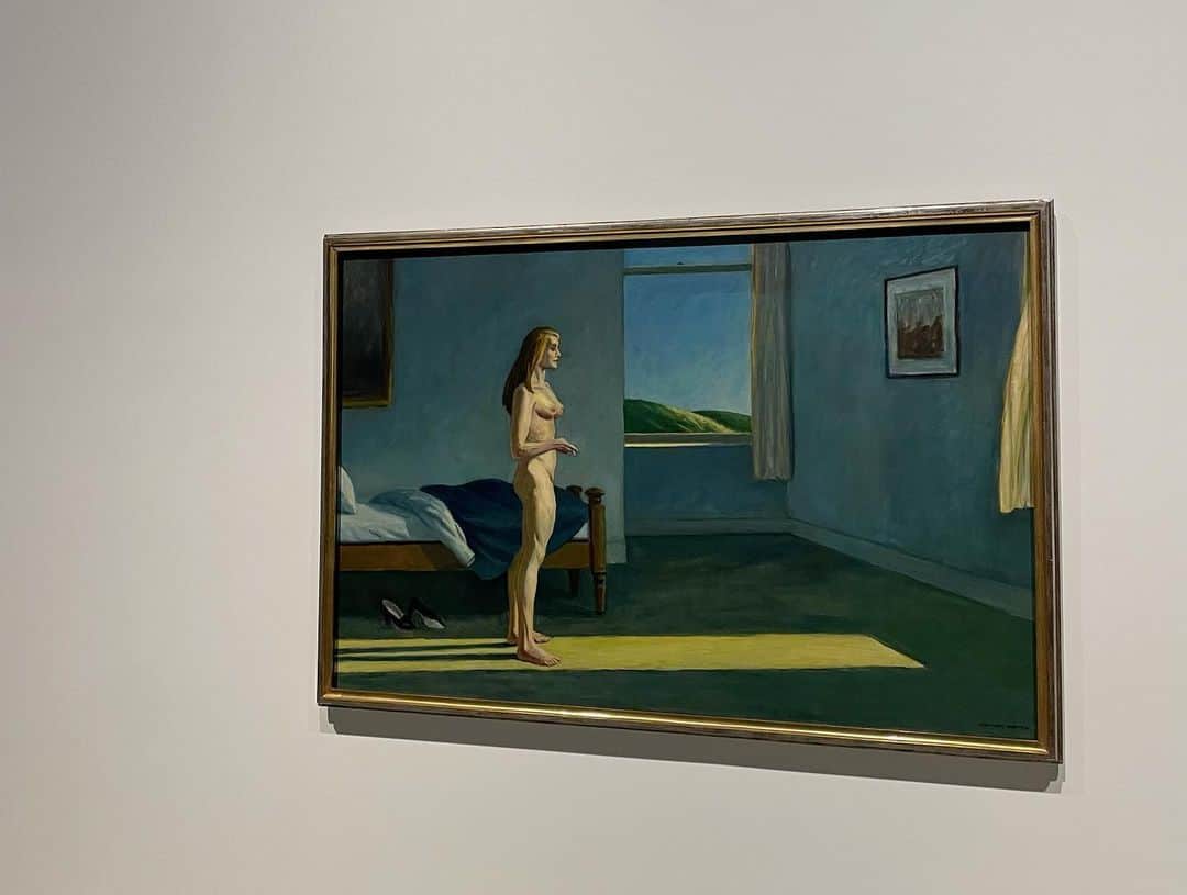 ジョンファのインスタグラム：「🎨Edward Hopper : 길 위에서」