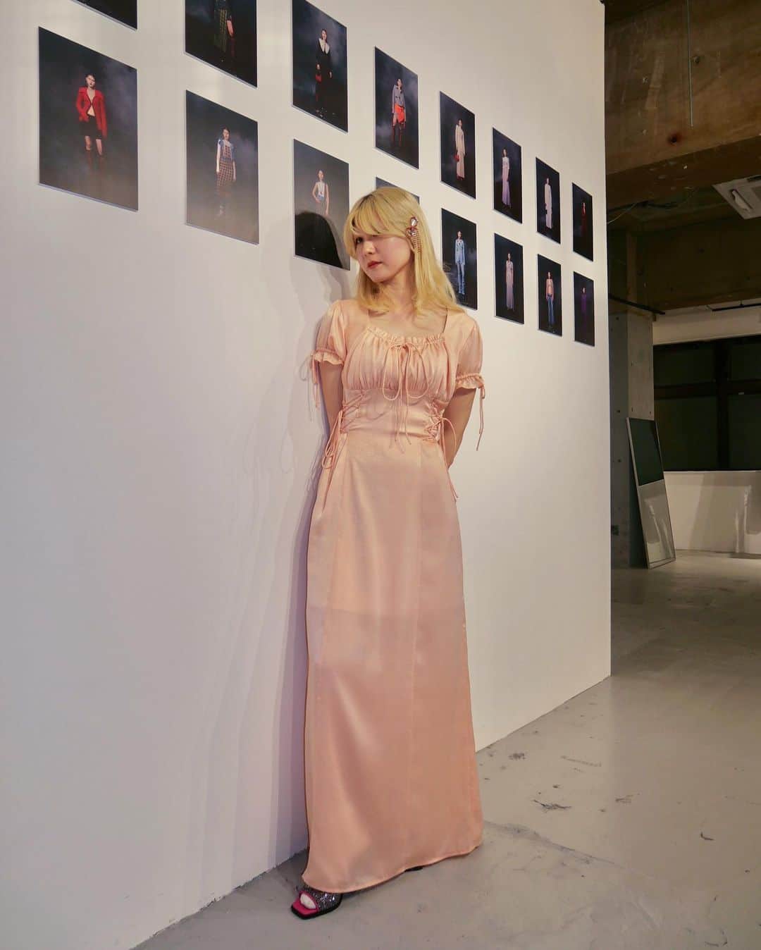 のインスタグラム：「【2023AW COLLECTION PRE ORDER】 ✔︎753 Bow Hair Pins ✔︎Courtney Dress  #2023aw #pameopose #MOISTPUNK」