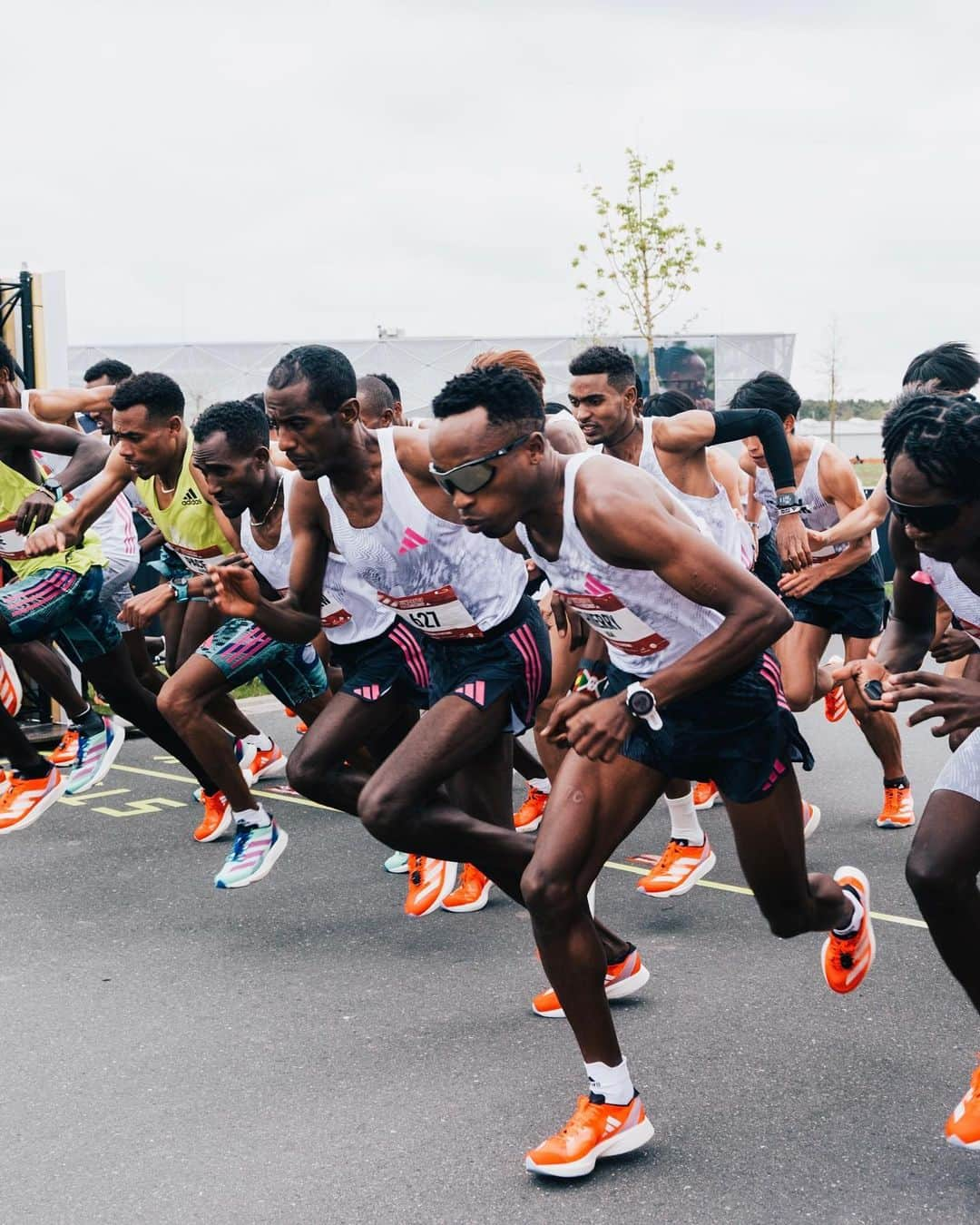 adidas Runningのインスタグラム：「When you’re trying to push beyond the best of all time, giving it everything is the only option.   Our athletes made us proud at the third edition of Adizero: Road To Records, turning in two U20 world records, six national records, one regional record and a string of stunning finishes at adidas HQ.  Here’s to another year of making history – and the runners who made it all happen.  #Adizero #RoadToRecords #ImpossibleIsNothing」