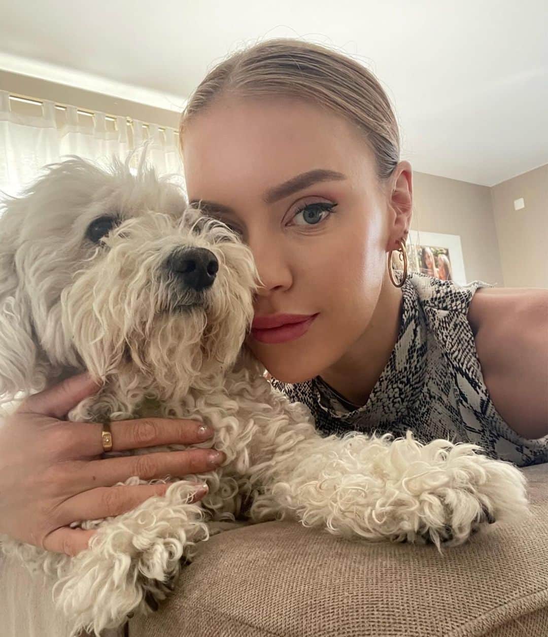 Rubiaのインスタグラム：「My greatest love 🐩💕🫶🏻 #mydog #poodlesofinstagram」