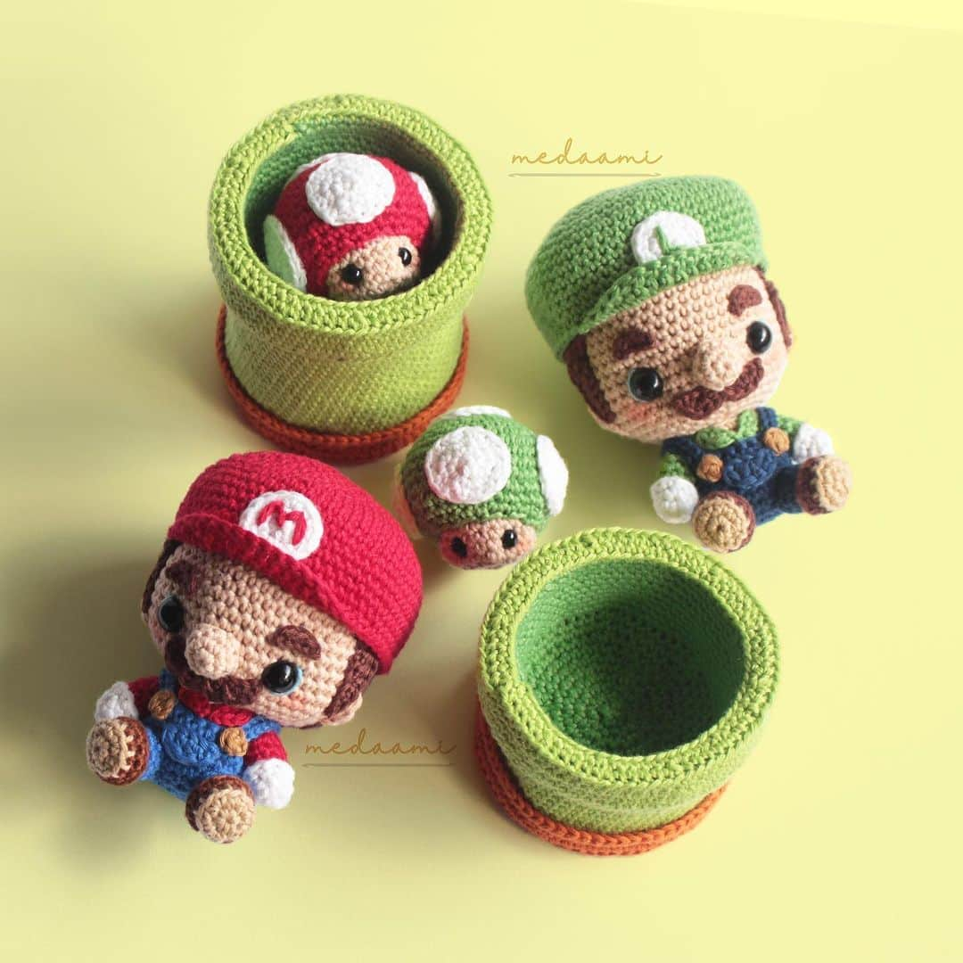 9GAGさんのインスタグラム写真 - (9GAGInstagram)「Kawaii crochet🧶 📸 @medaami - #crochet #anime #spyxfamily #demonslayer #grogu #mario #wednesday #handmade #craft #9gag」4月29日 16時00分 - 9gag