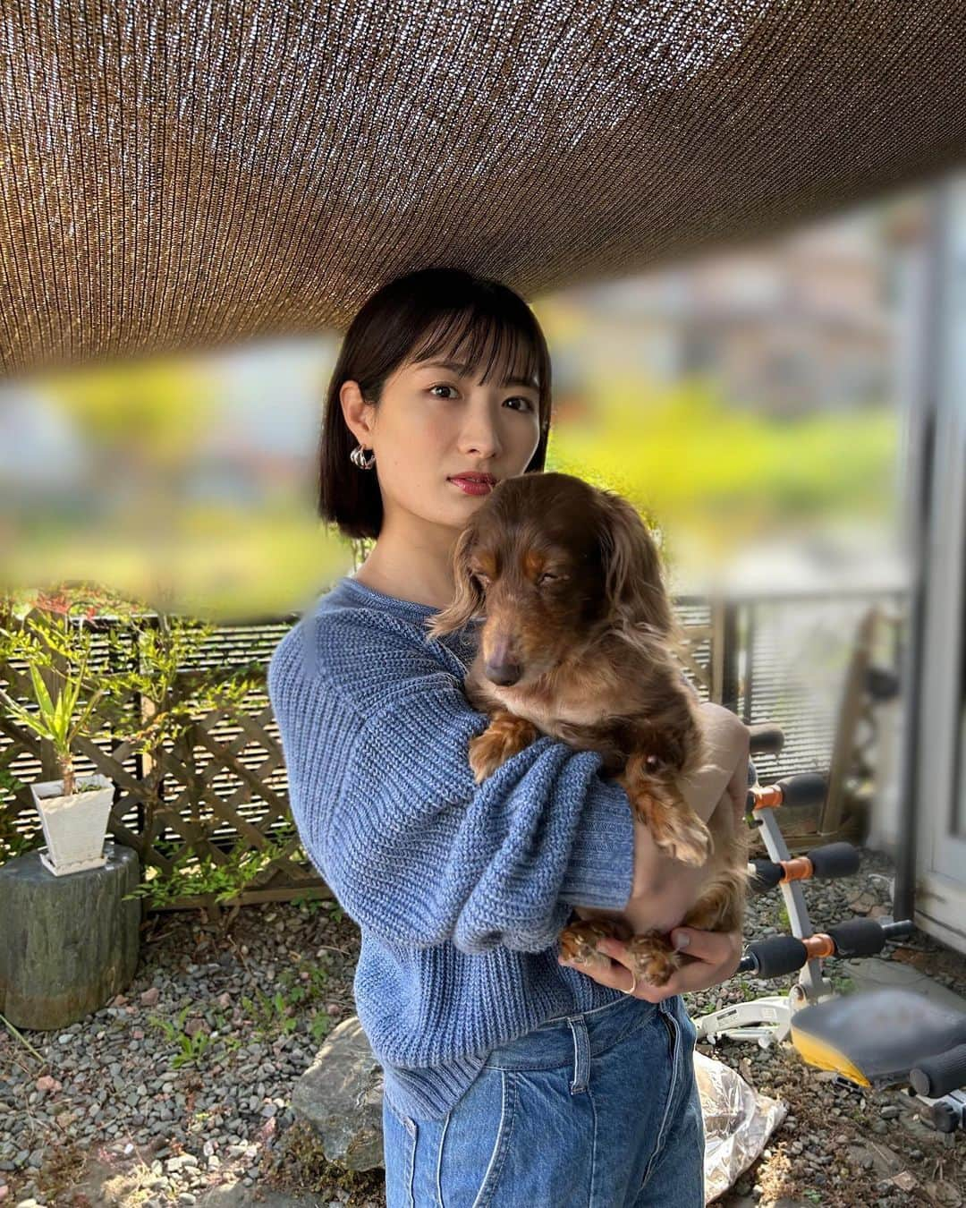 武田梨奈さんのインスタグラム写真 - (武田梨奈Instagram)「🐶 ラヴさん、今月で15歳になりました☺️ 足腰が悪くなってきたのでよく転ぶし、年々体の不調は出てきてるけど、素晴らしいくらいの食欲で毎朝5時には腹時計が鳴り出すのか、同時にワンワン(ご飯をくれ‼︎)と訴え始めます。よく食べ、よく寝て、これからも日々元気に過ごせますように🍀 皆さんの愛犬、愛猫、家族もね。  #シニア犬 #ミニチュアダックス #長生きしてね」4月29日 16時03分 - rinatakeda615